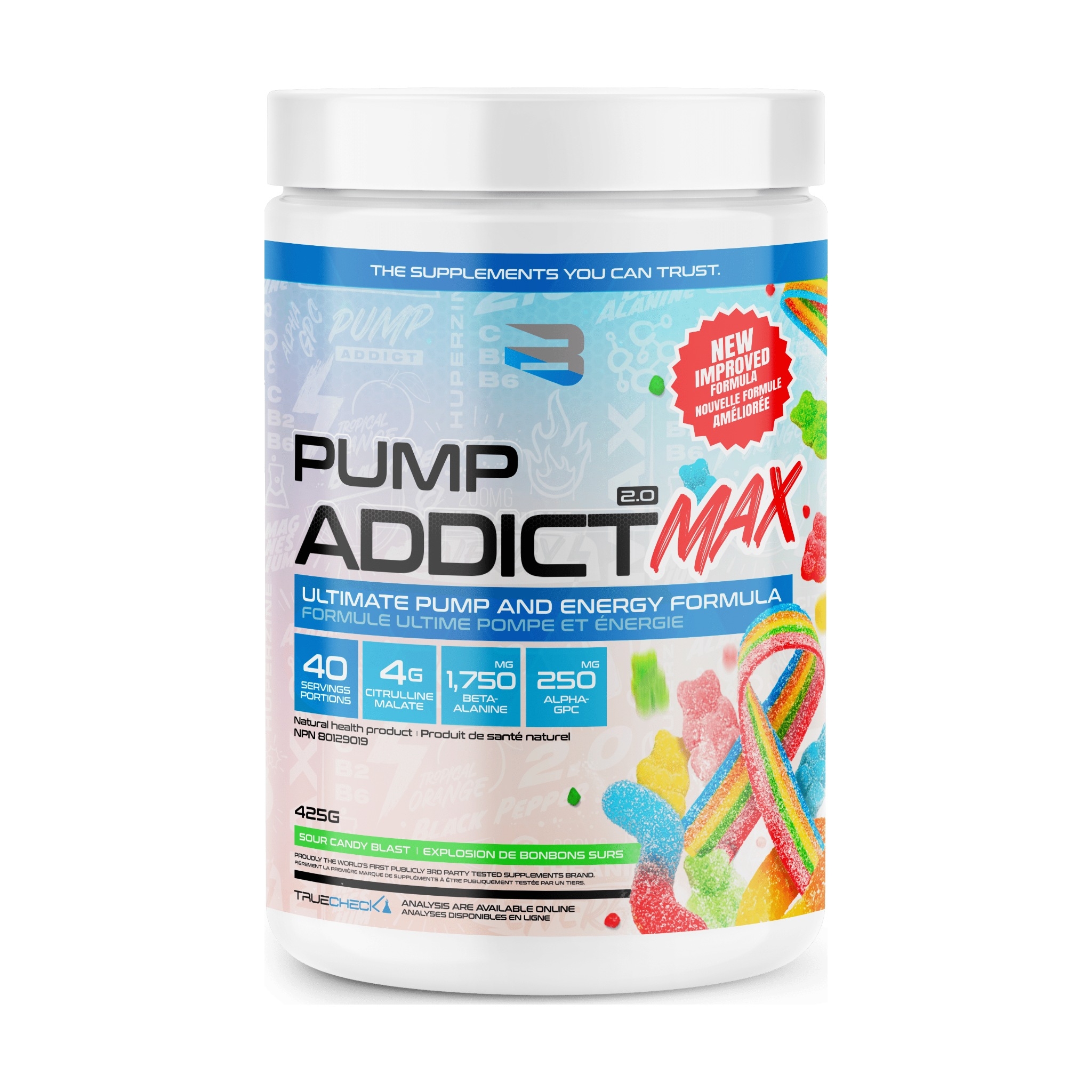 Believe - Pump Addict MAX - 40 portions