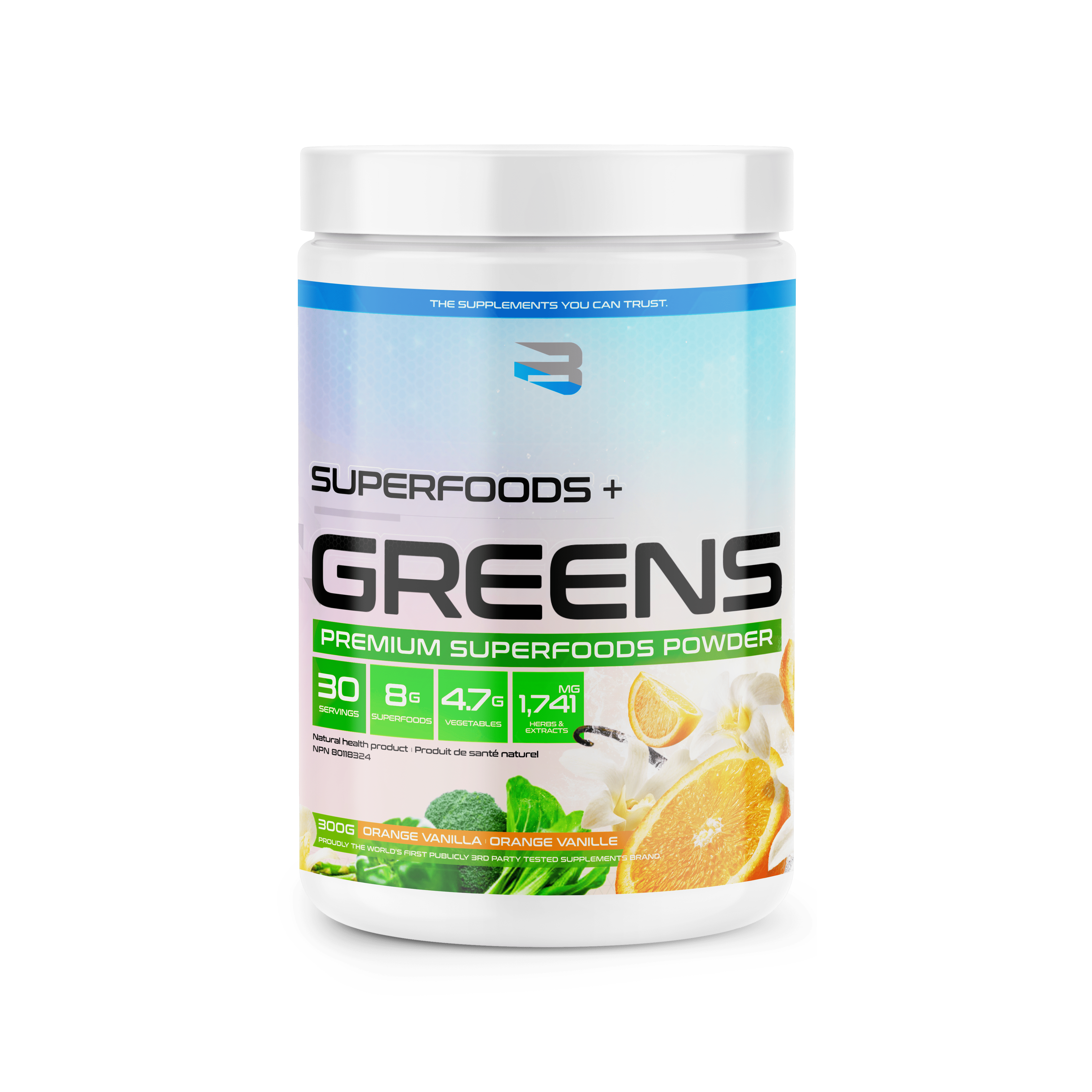 Believe - Organic Greens - 300g