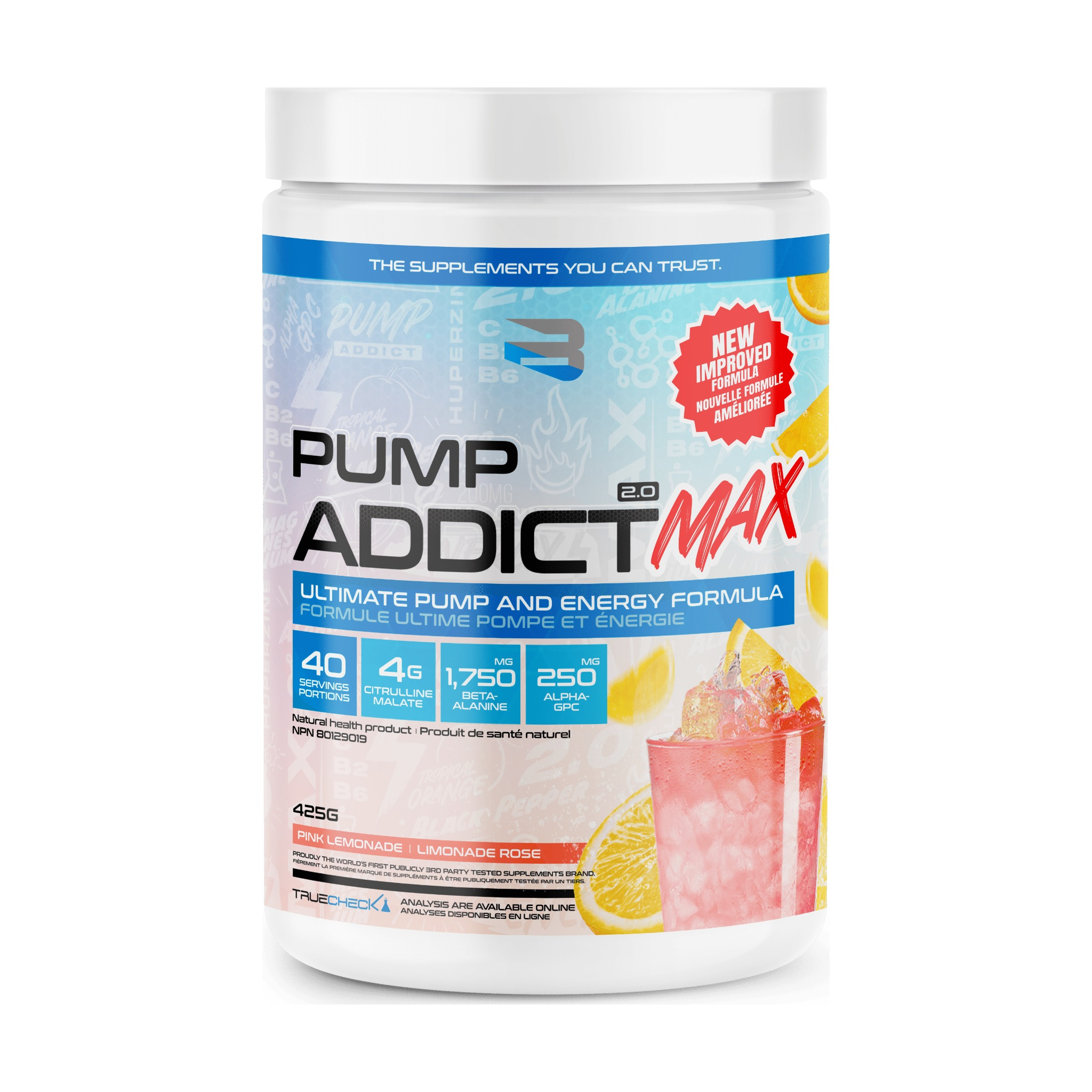 Believe - Pump Addict MAX - 40 portions