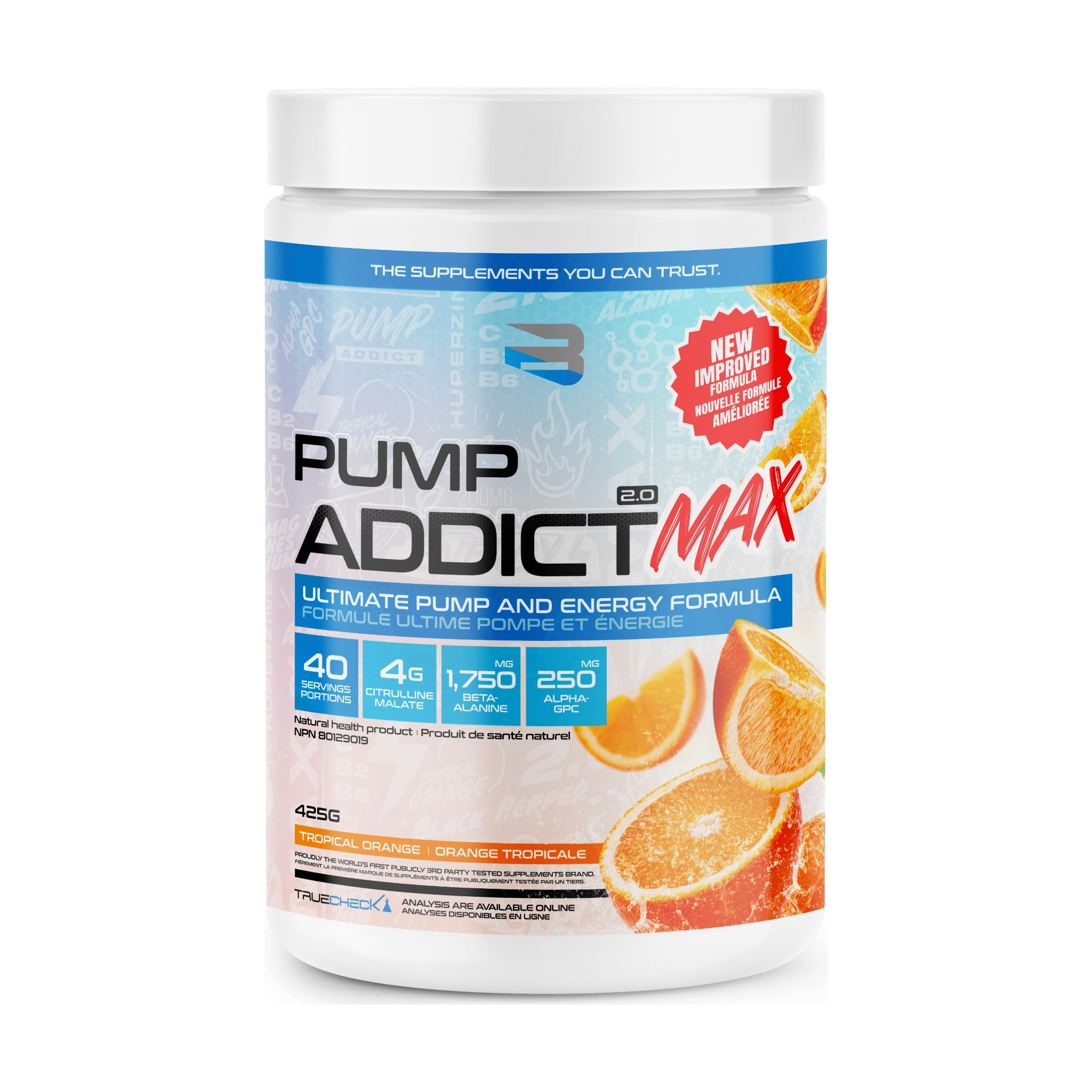 Believe - Pump Addict MAX - 40 portions
