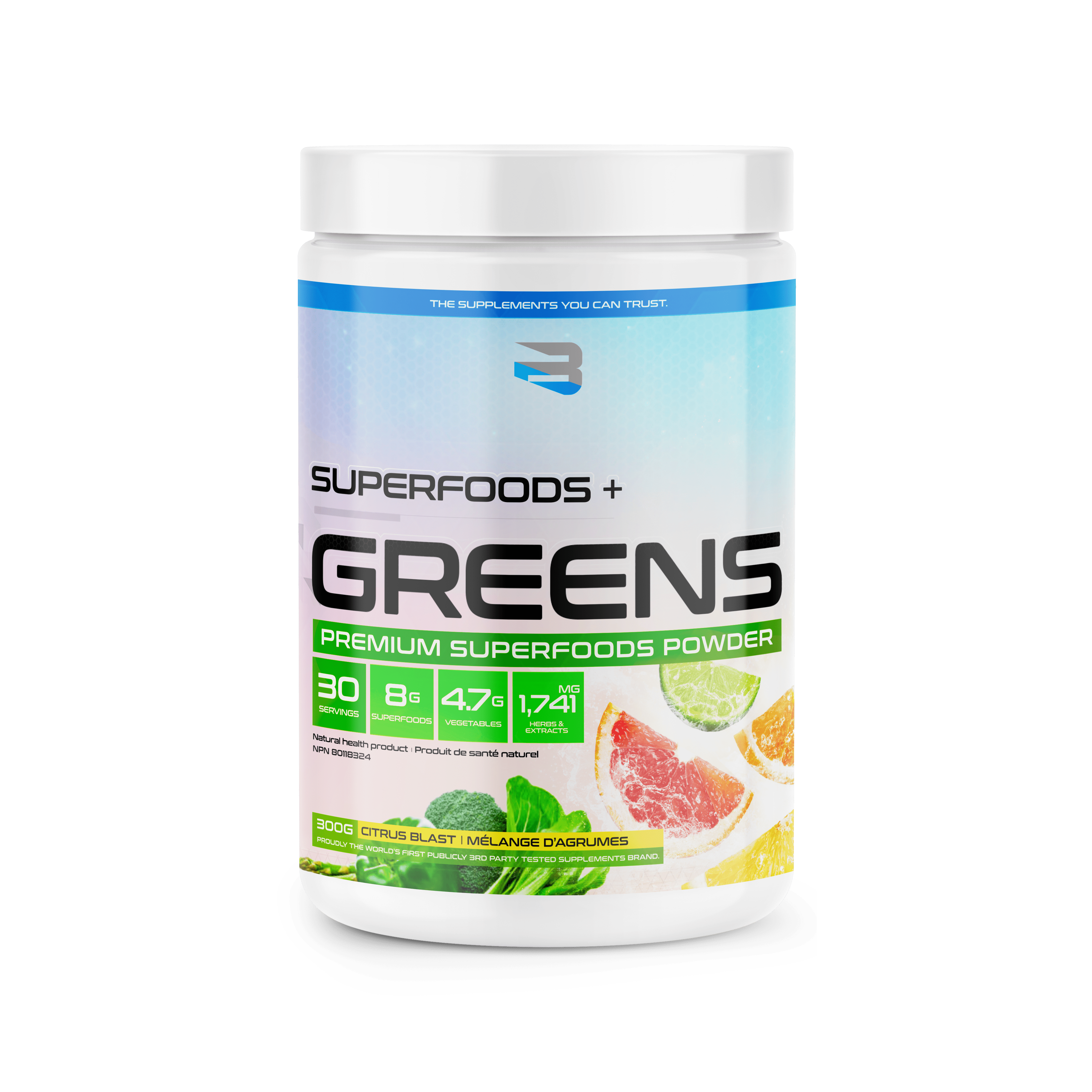 Believe - Organic Greens - 300g