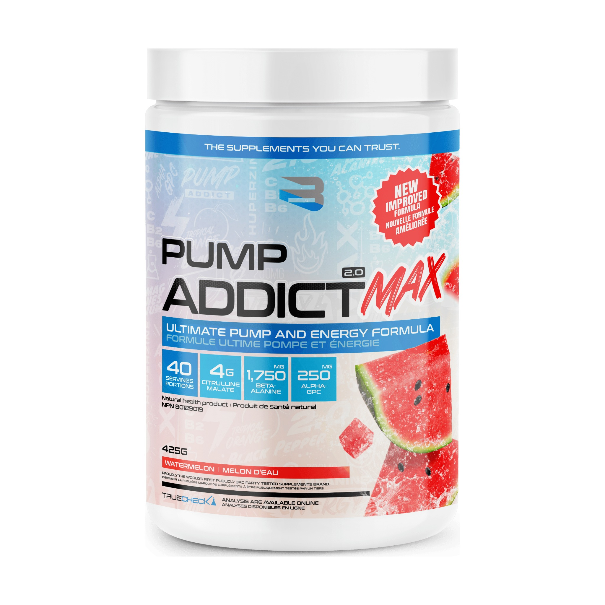 Believe - Pump Addict MAX - 40 portions
