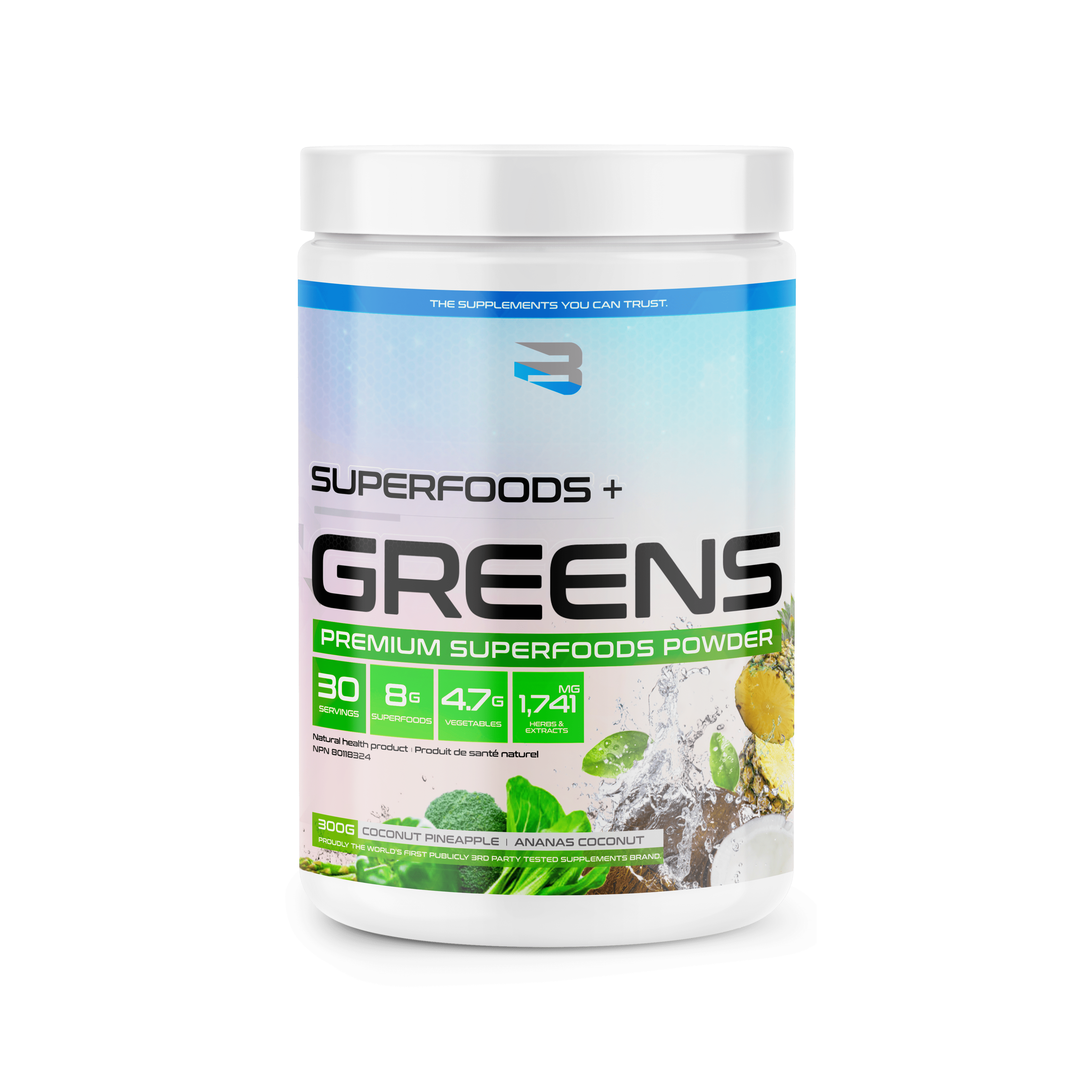 Believe - Organic Greens - 300g