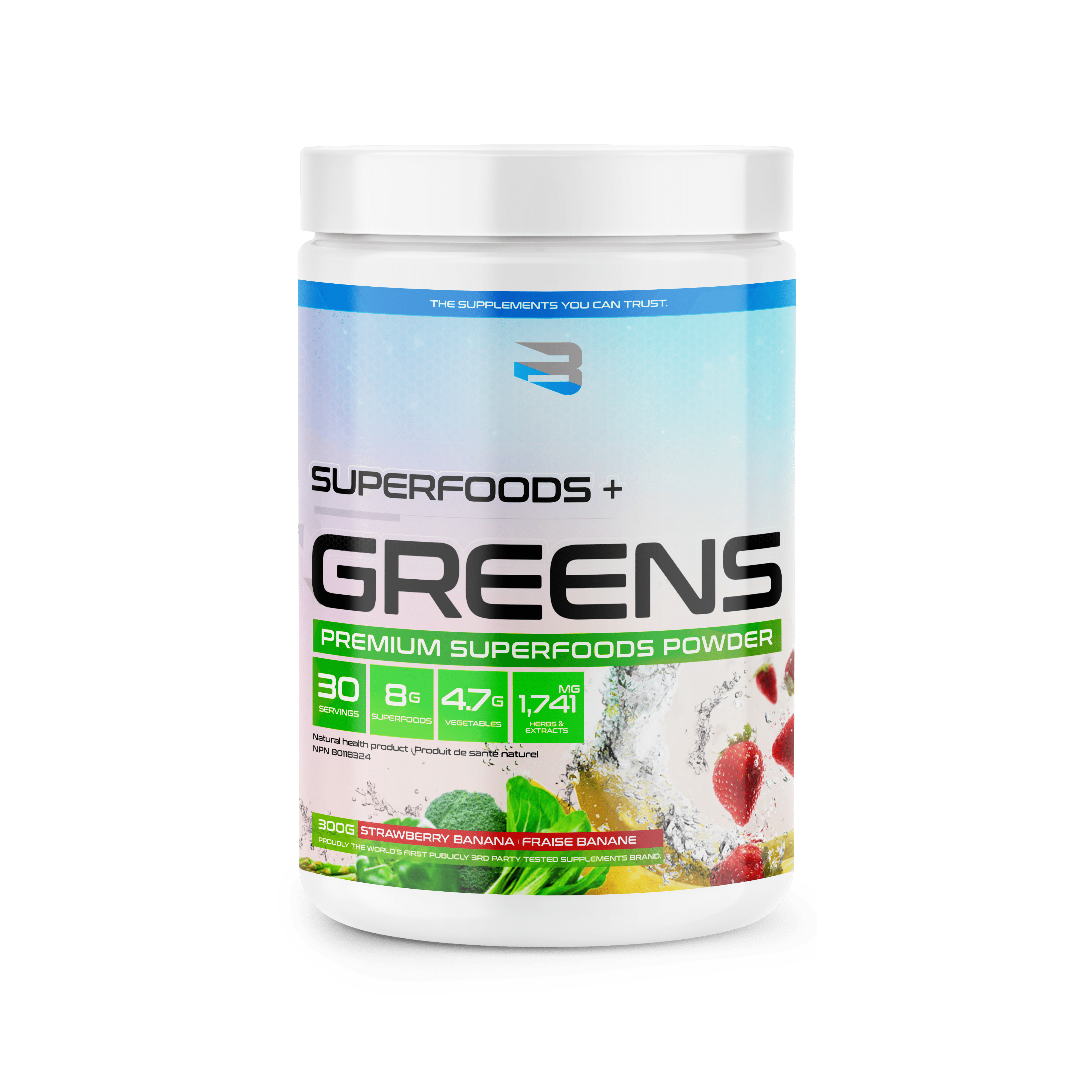 Believe - Organic Greens - 300g