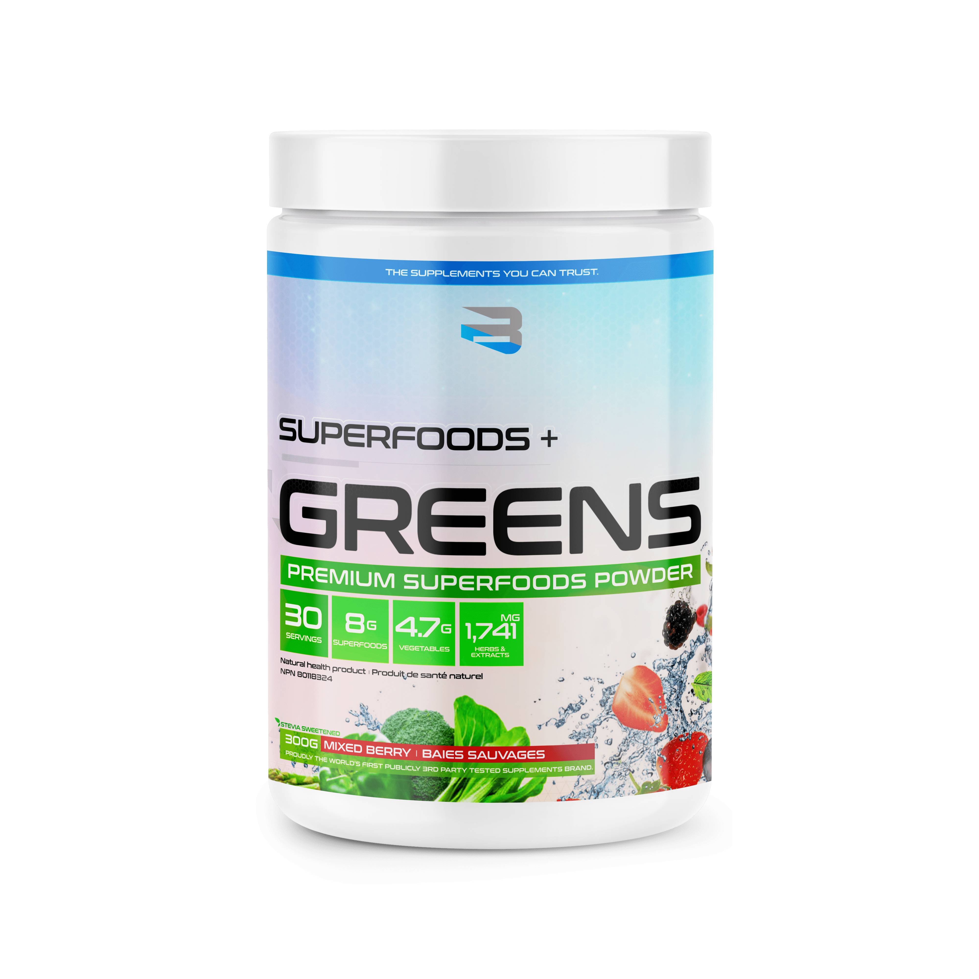 Believe - Organic Greens - 300g