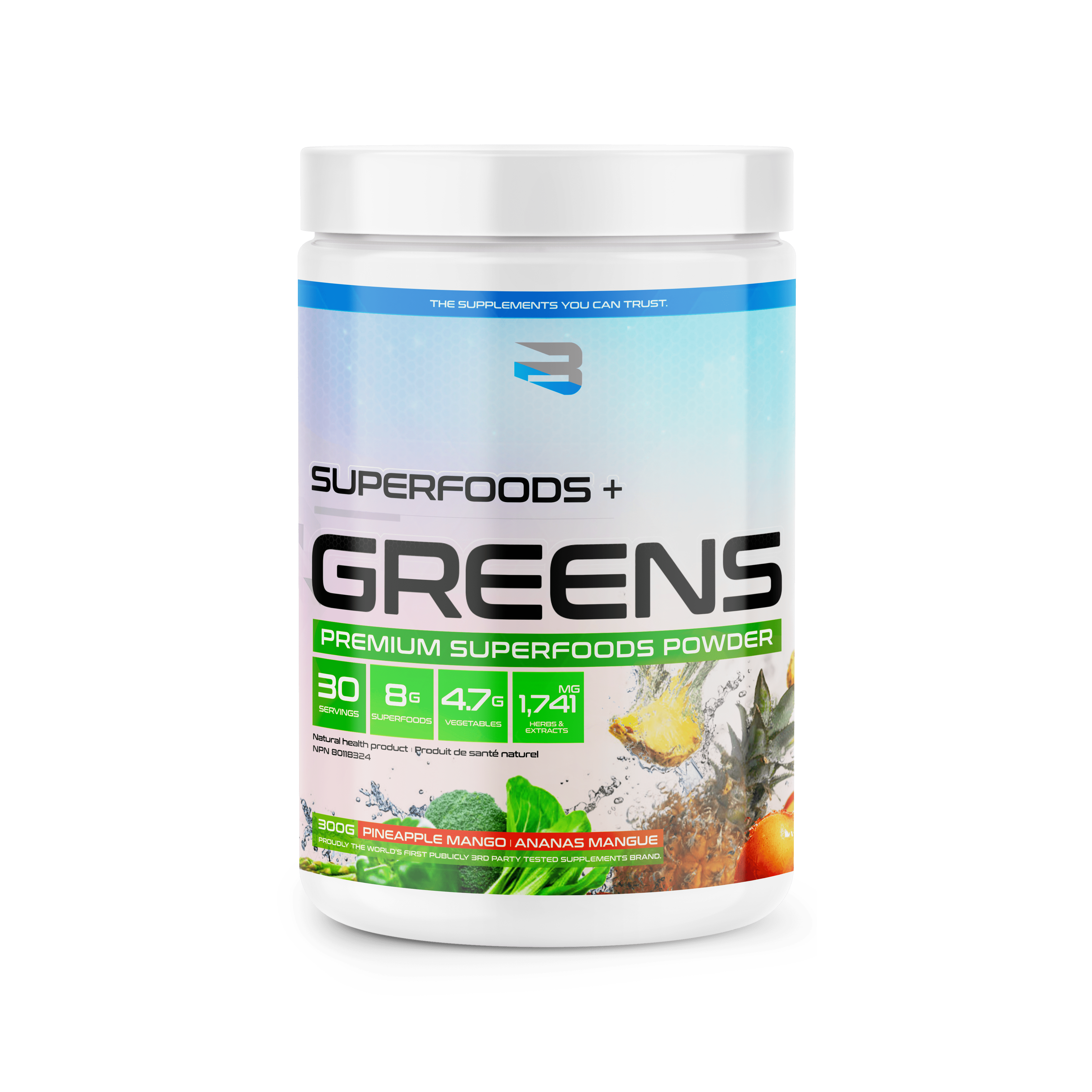 Believe - Organic Greens - 300g