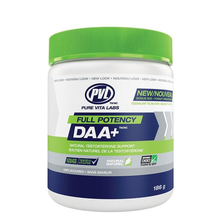 PVL - Full Potency DAA+ sans saveur - 186g