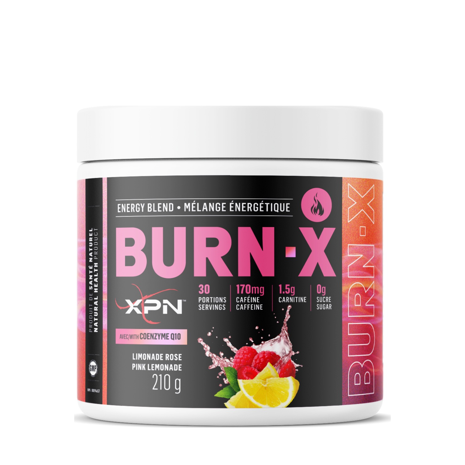 XPN Burn-X 210 g – Limonade rose