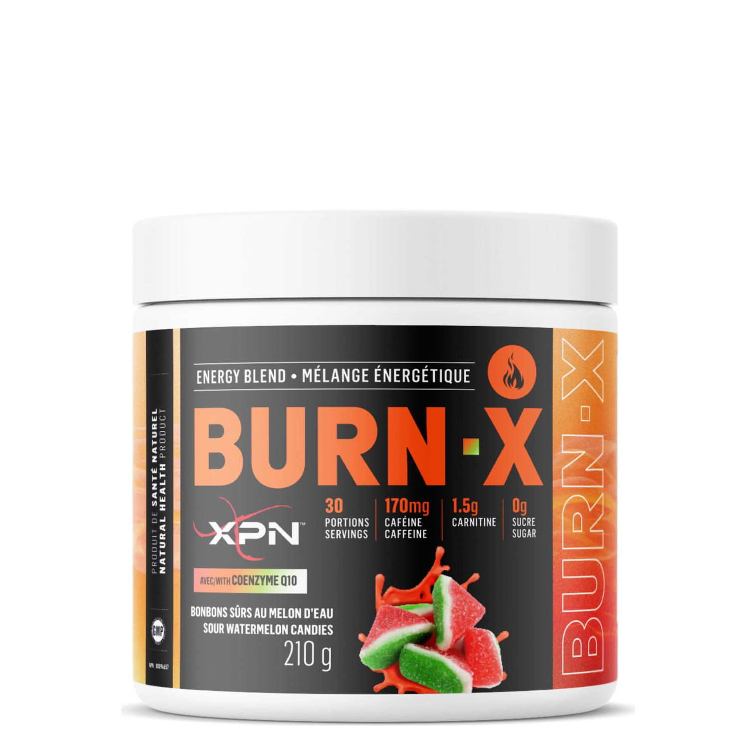 XPN Burn-X 210 g – Bonbons melon d'eau