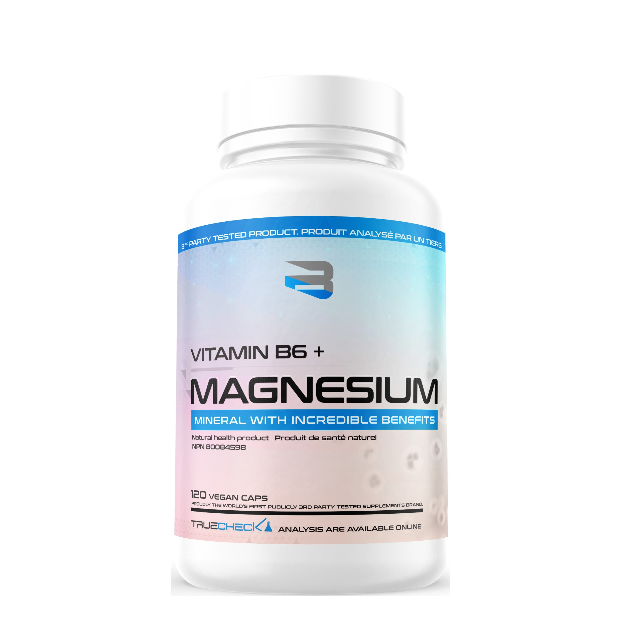 Believe - Essentials Magnesium + B6 - 120 Caps