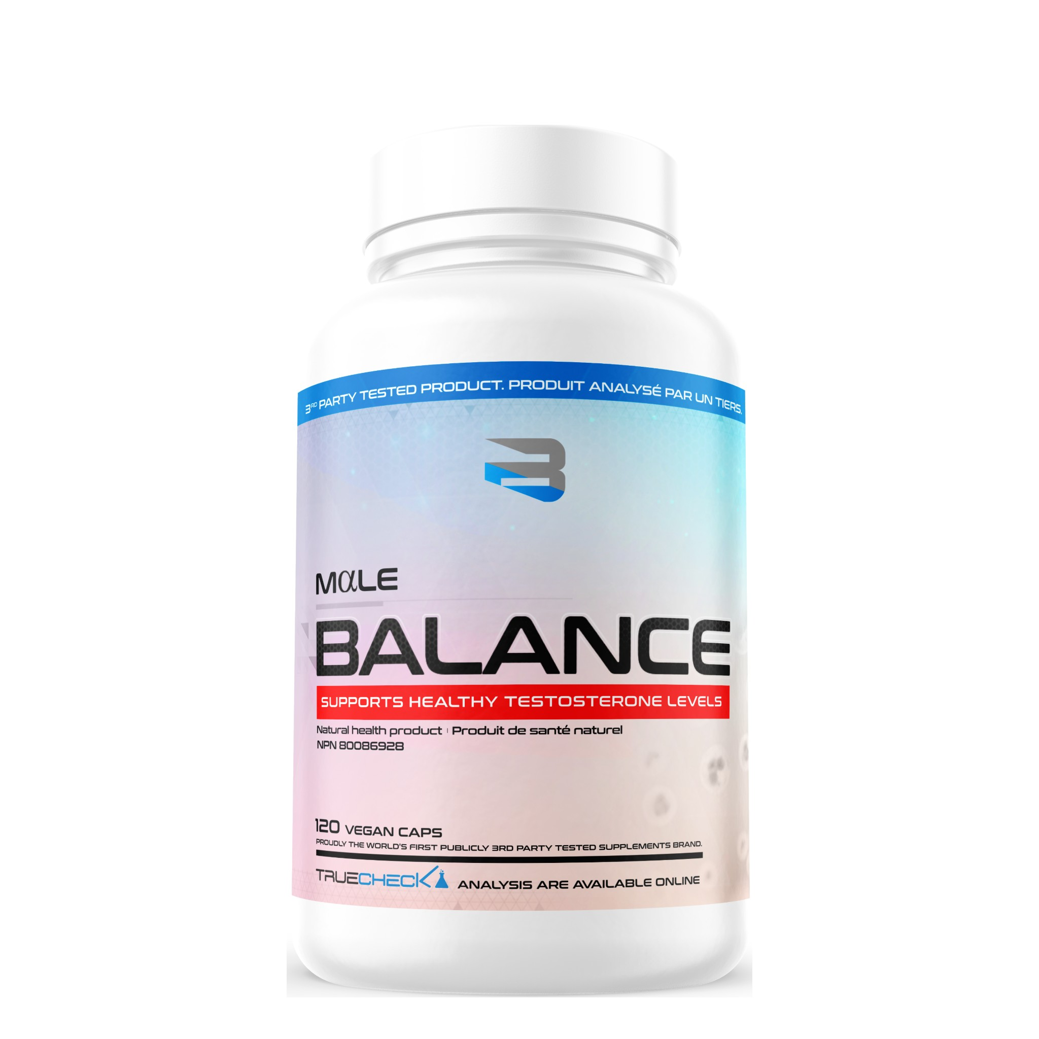 Believe - Male Balance - 120 Caps véganes