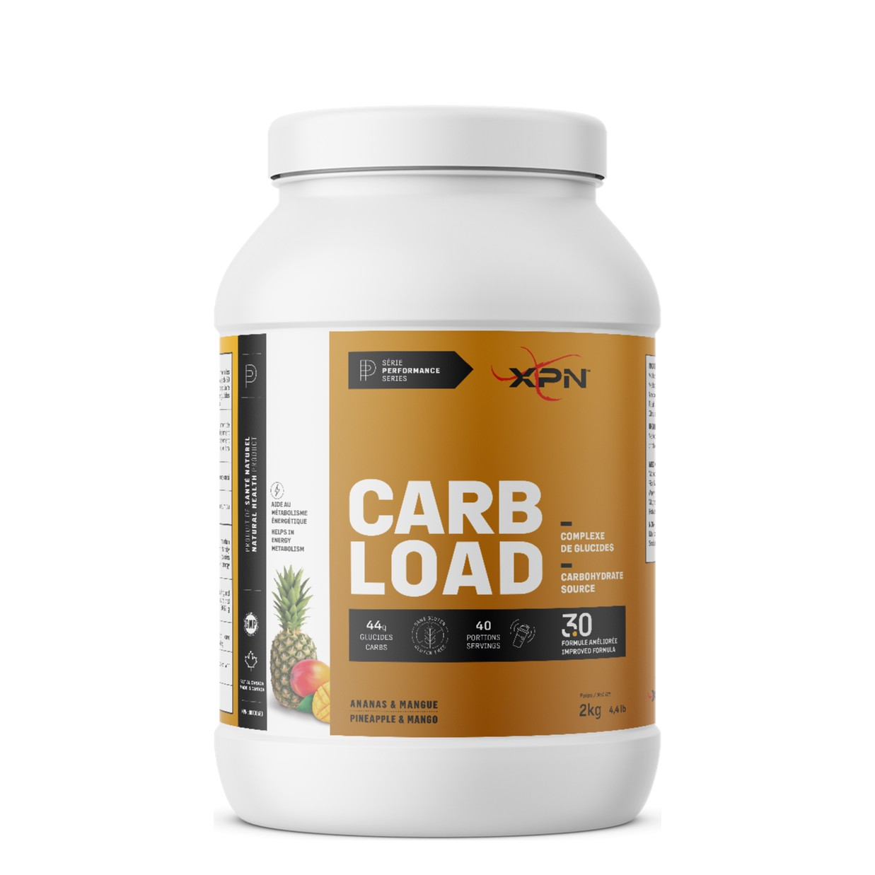 XPN Carbload 2 kg – Ananas mangue
