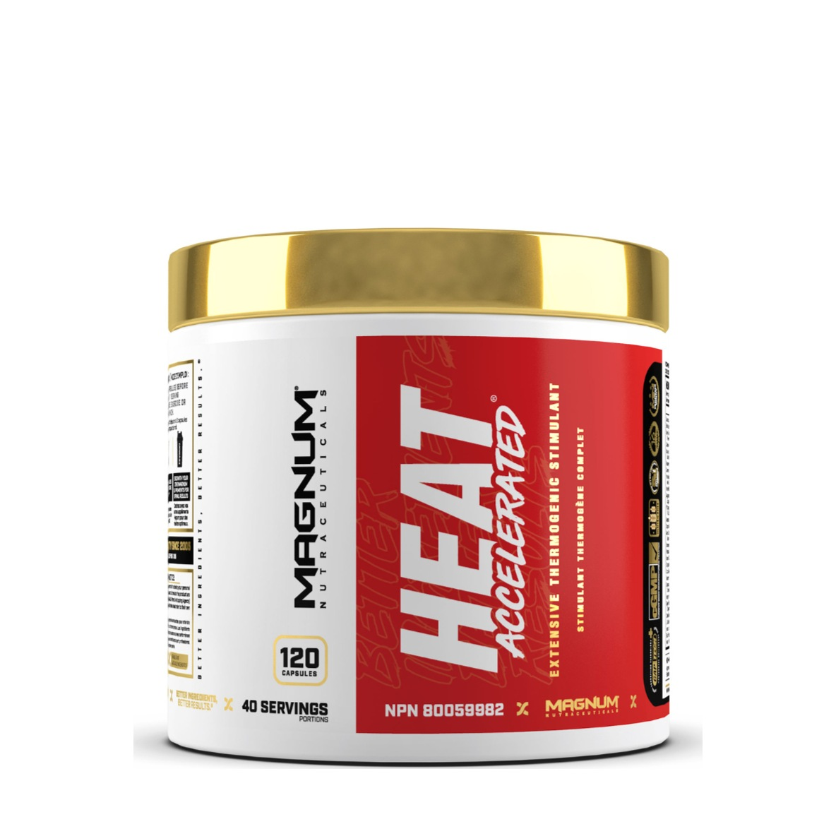 Magnum - Heat Accelerated - 120 Caps