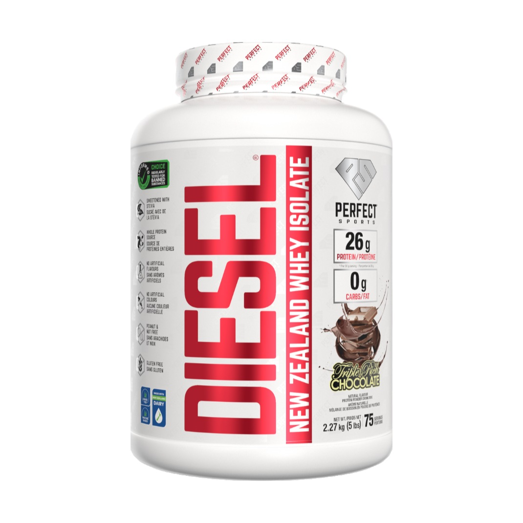 Perfect Sports Diesel isolat de protéine de lactosérum – 2,27 kg