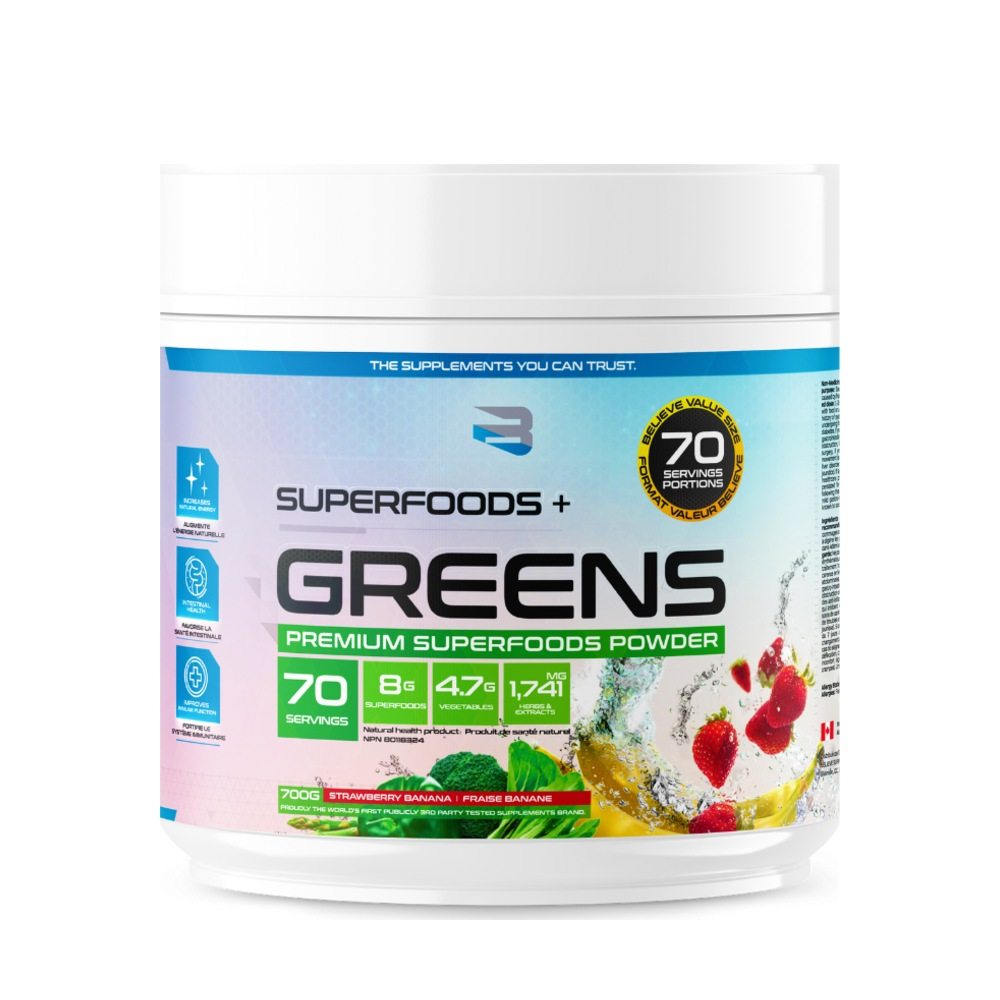 Believe - Superfoods + Greens - 70 portions