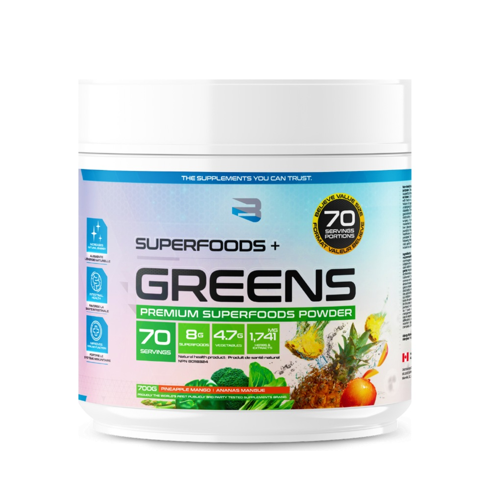 Believe - Superfoods + Greens - 70 portions