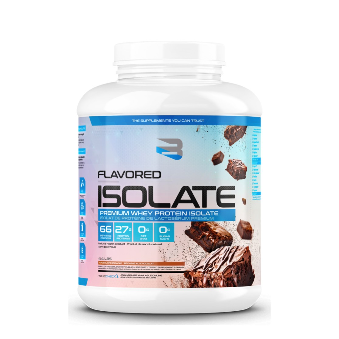 Believe - Flavored Isolate - 4.4 lbs