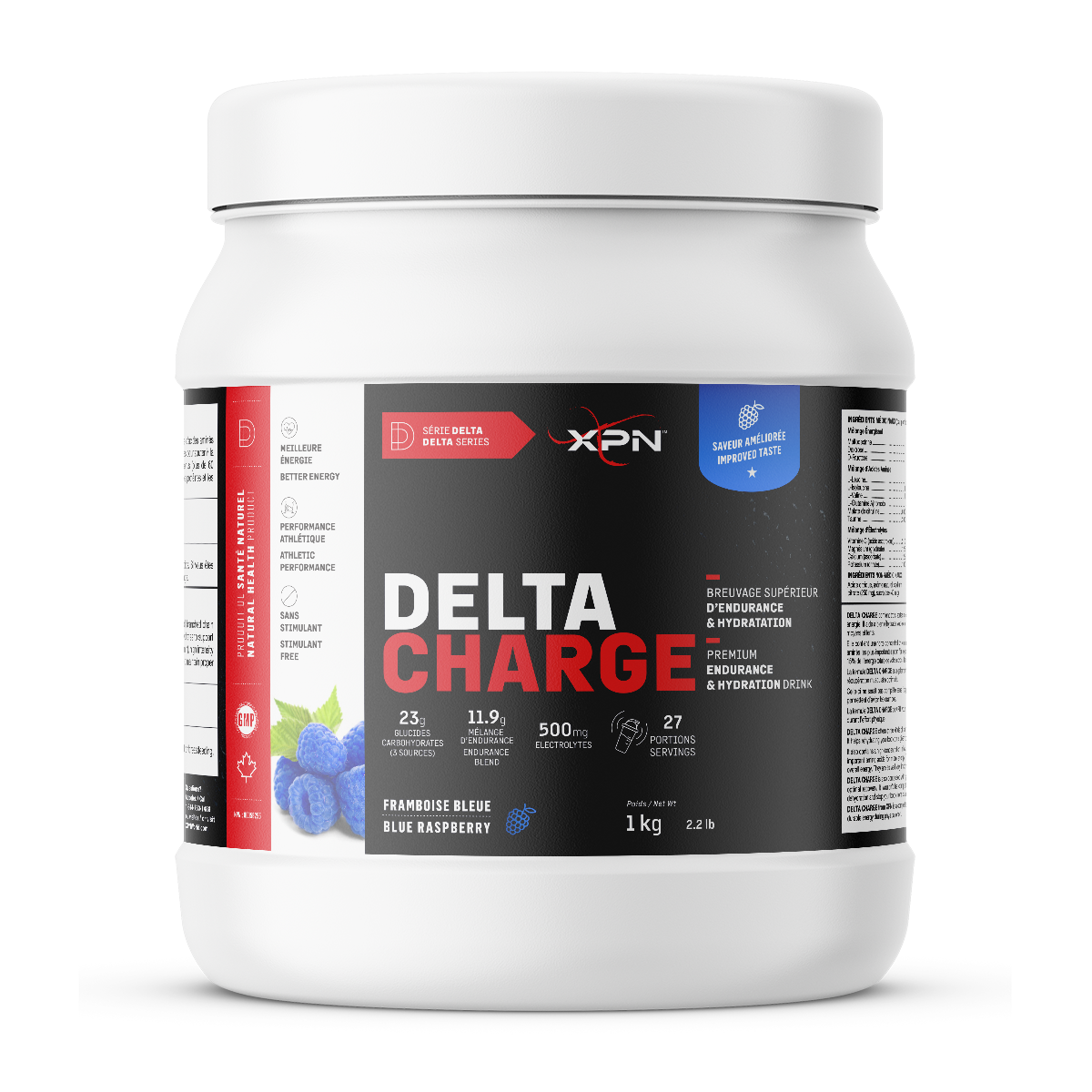 XPN Delta Charge 1 kg – Framboise bleue