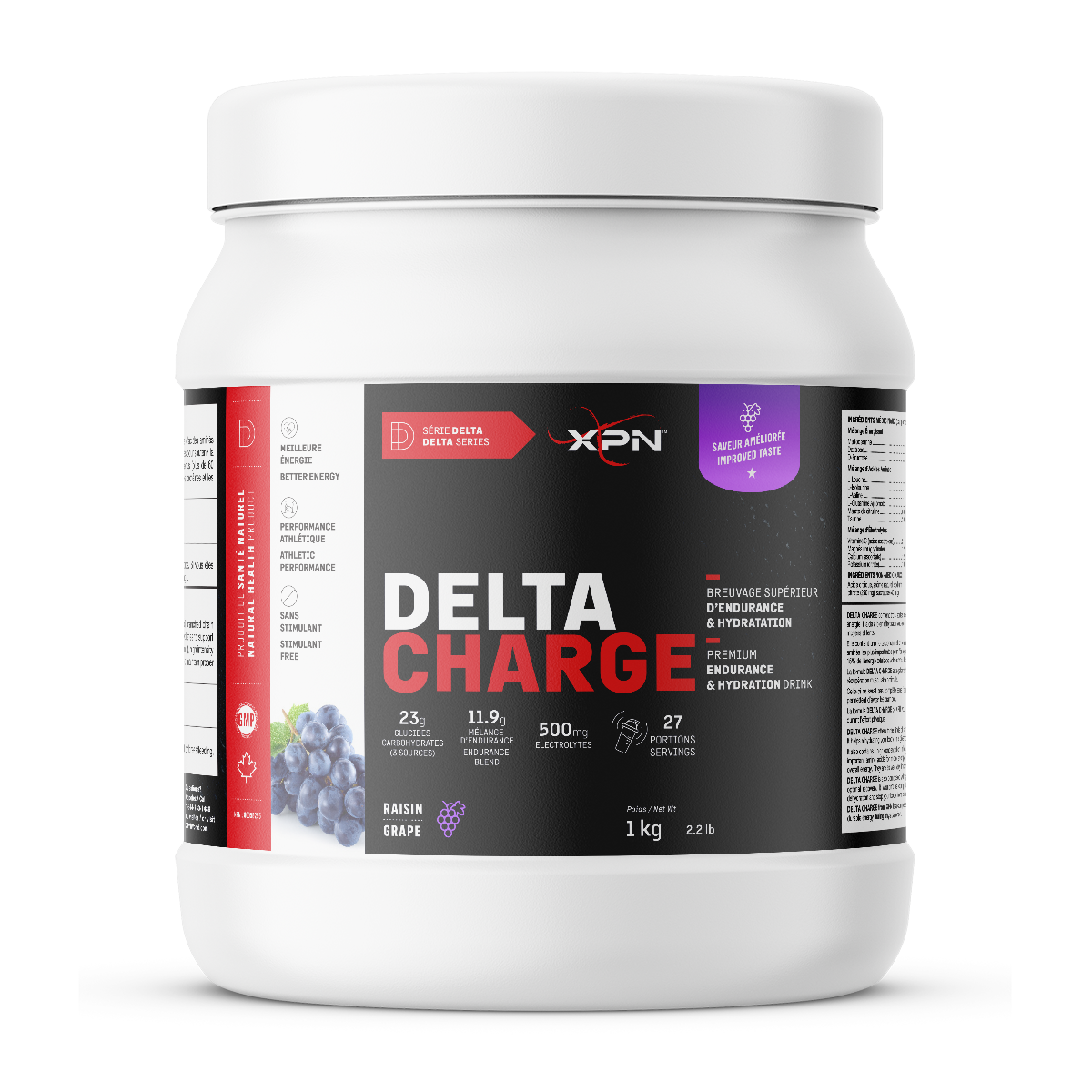 XPN Delta Charge 1 kg – Raisin