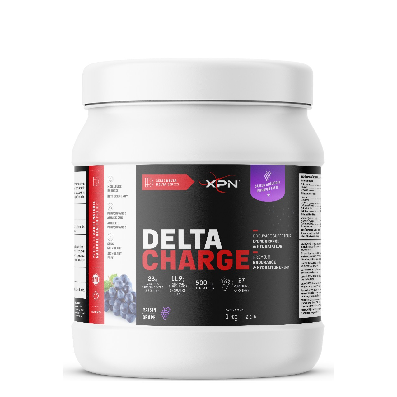 XPN Delta Charge 1 kg – Raisin