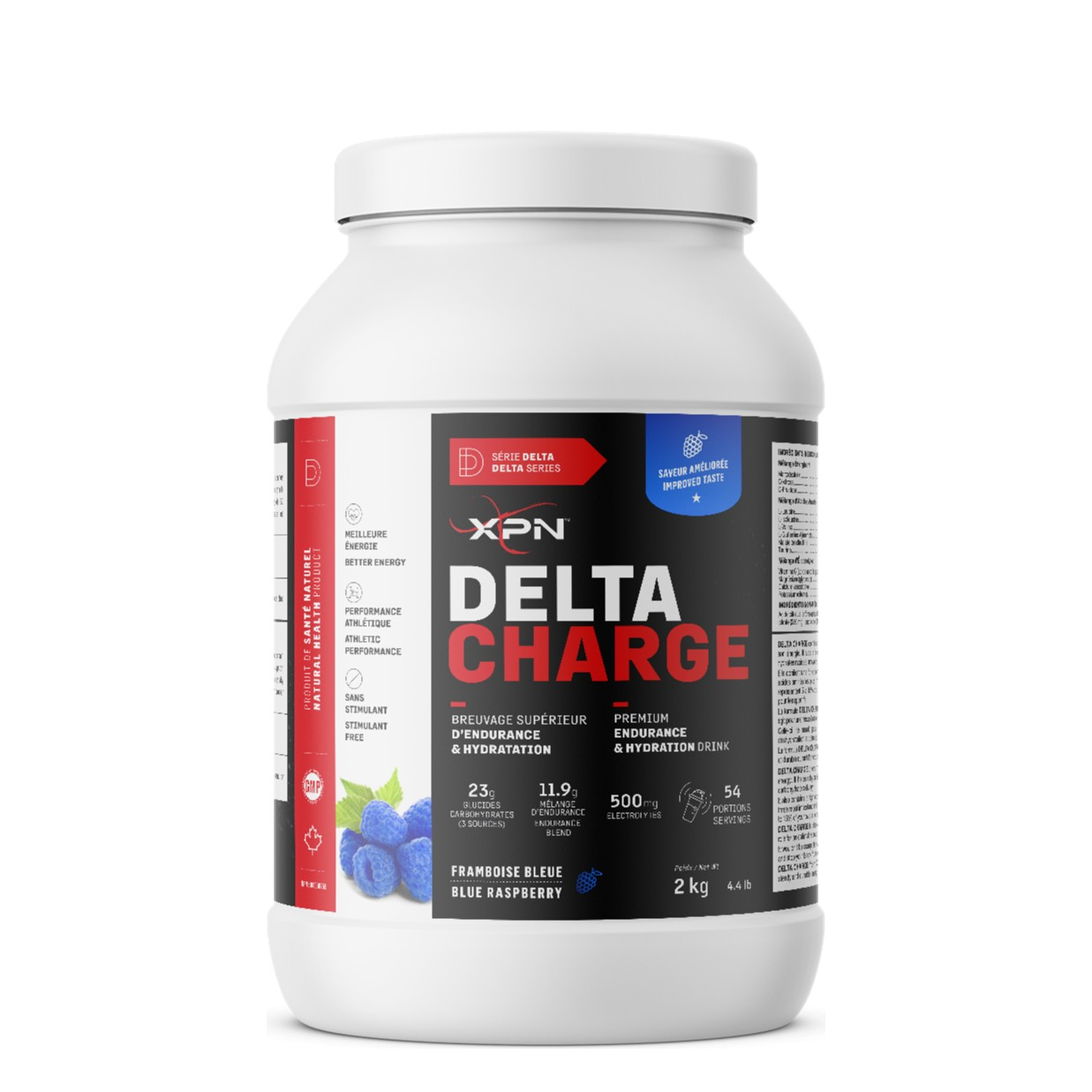 XPN Delta Charge 2 kg – Framboise bleue