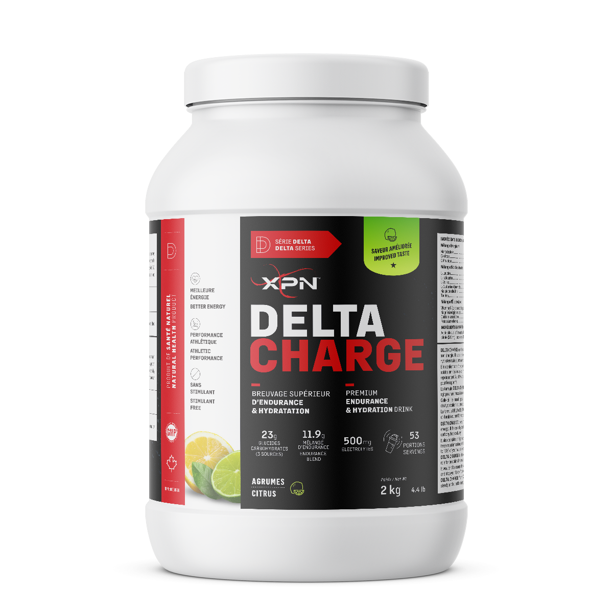 XPN Delta Charge 2 kg – Agrumes