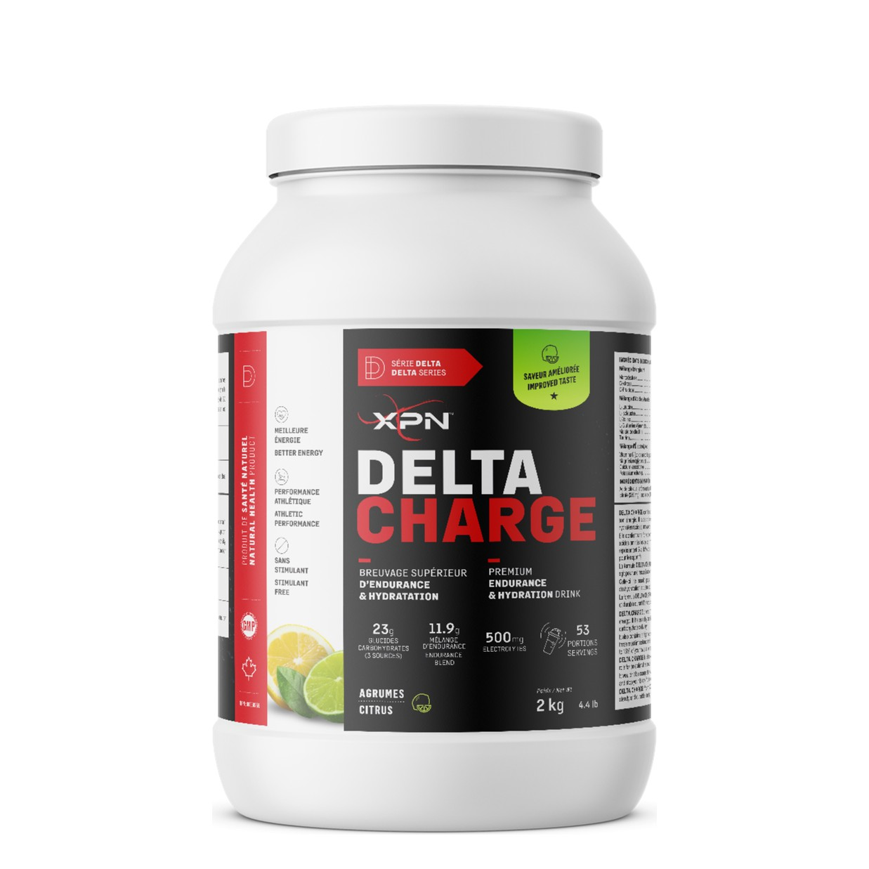 XPN Delta Charge 2 kg – Agrumes