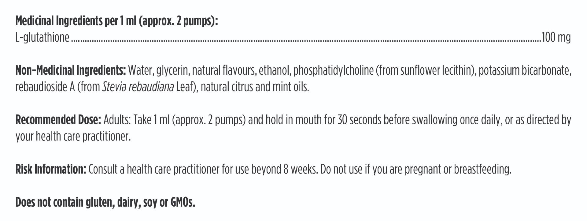 DFH - Liposomal Glutathione - 50ml Equilibre Performance Nutrition DFH - Liposomal Glutathione - 50ml Equilibre Performance Nutrition