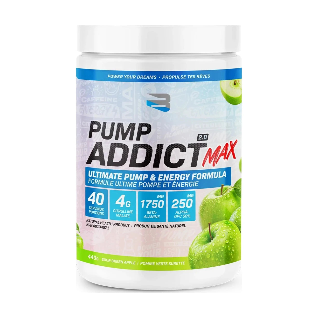 Believe Pump Addict Max – 40 portions