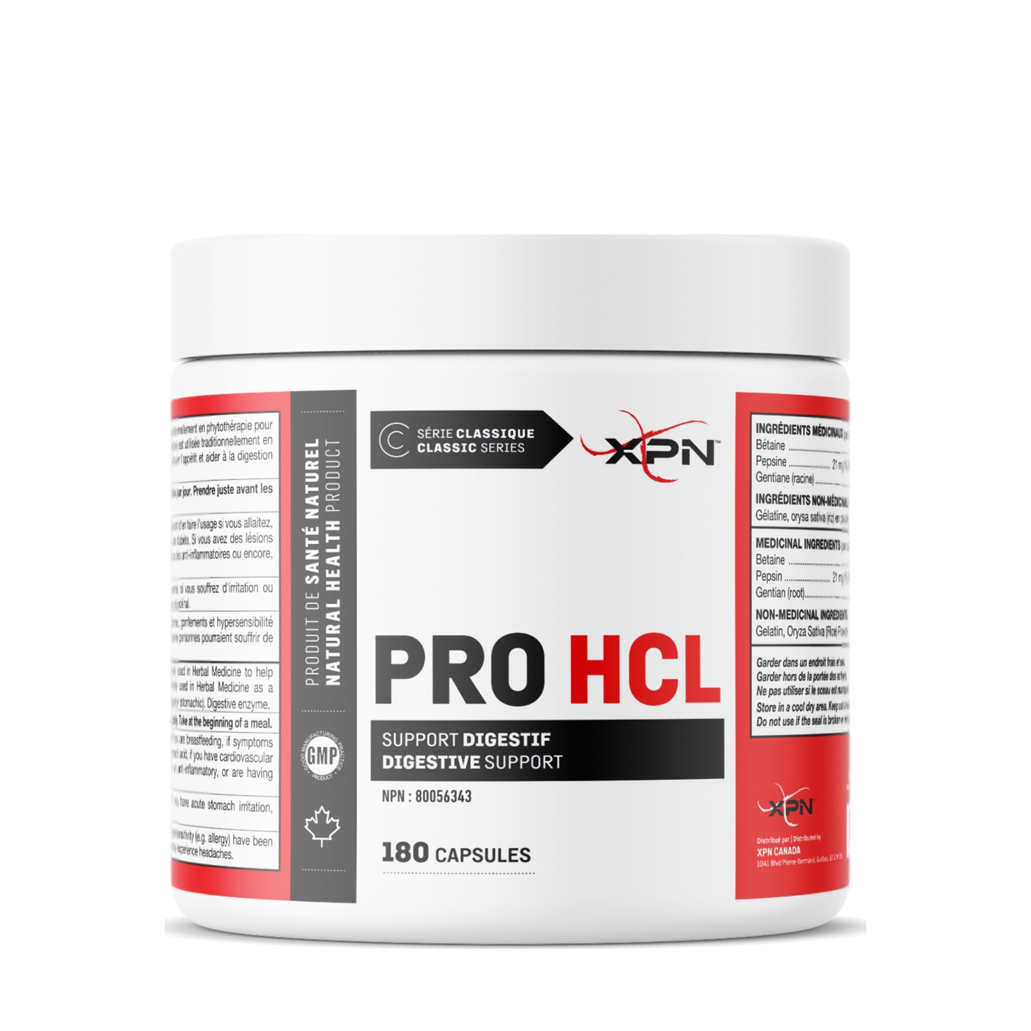 XPN Pro HCL - 180 Caps
