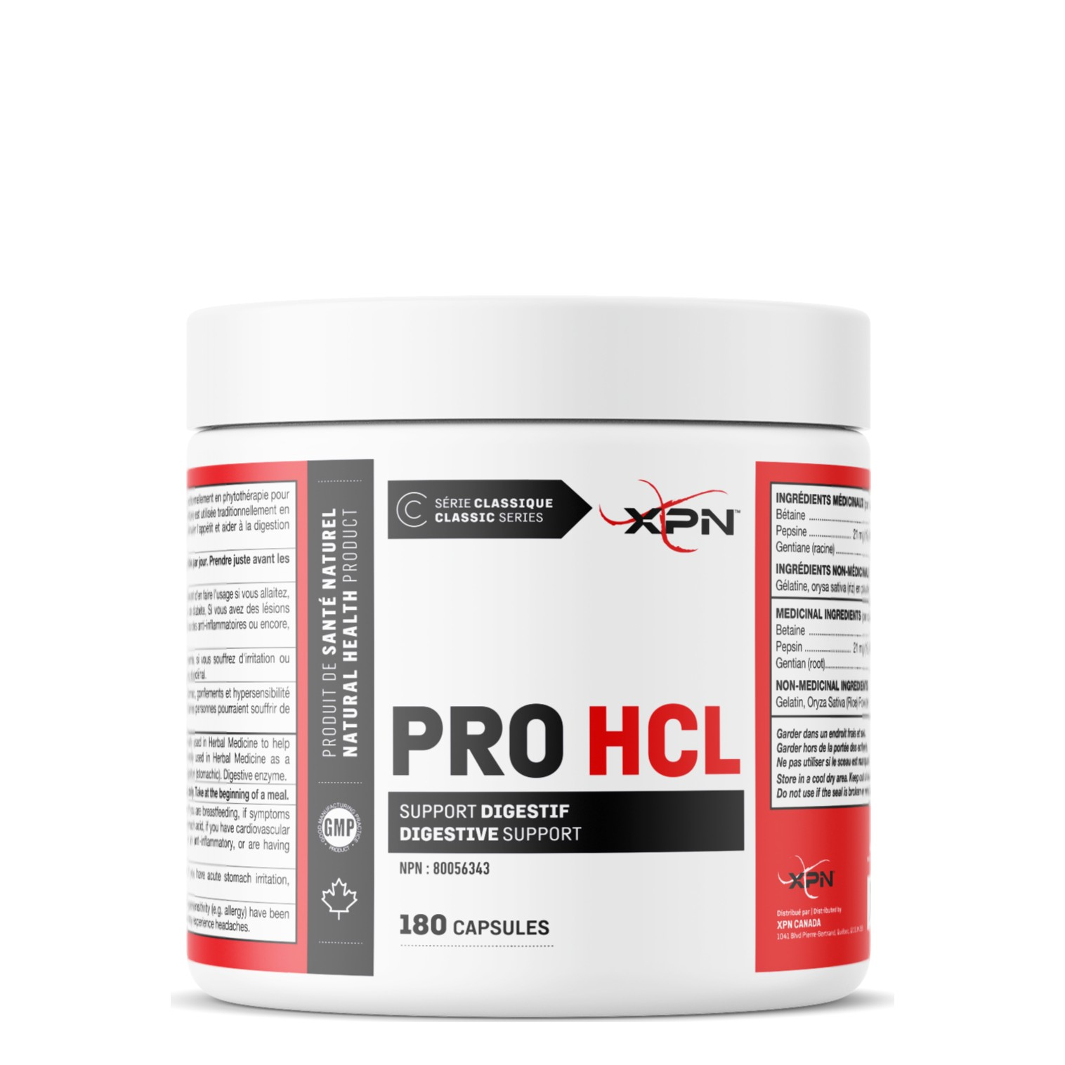 XPN Pro HCL - 180 Caps