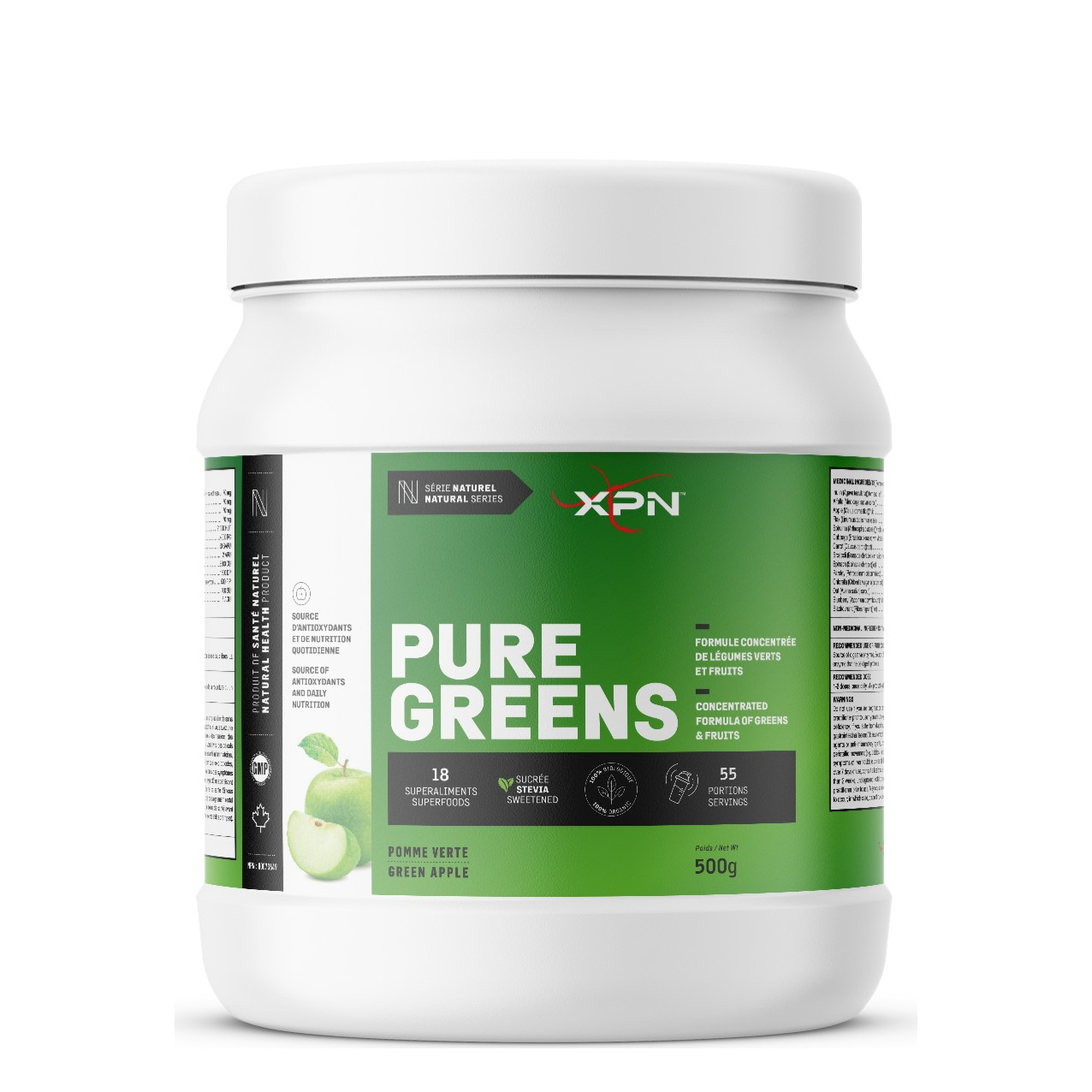 XPN Pure Greens 500 g – Pomme verte