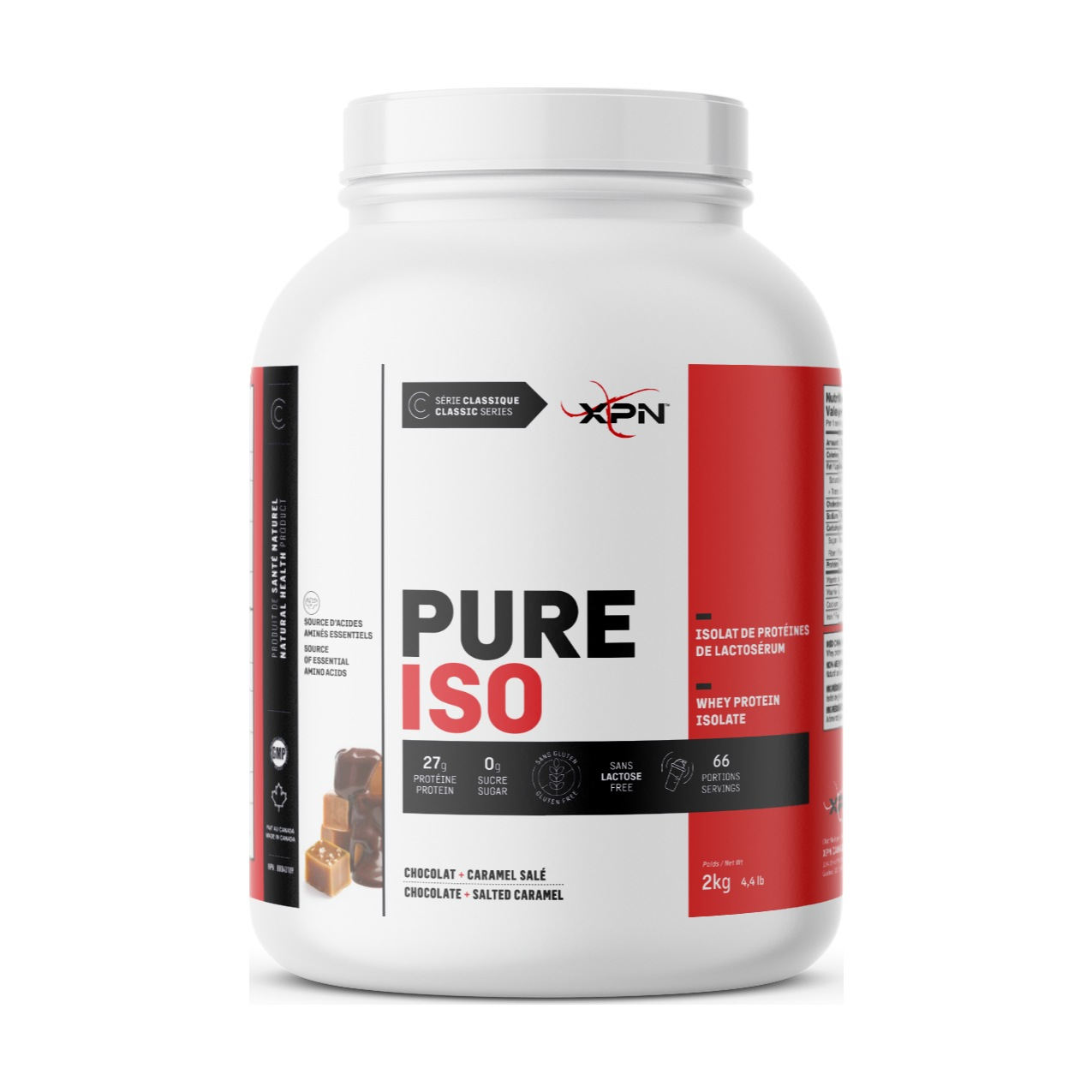 XPN Pure ISO 4,4 lb – Chocolat caramel salé