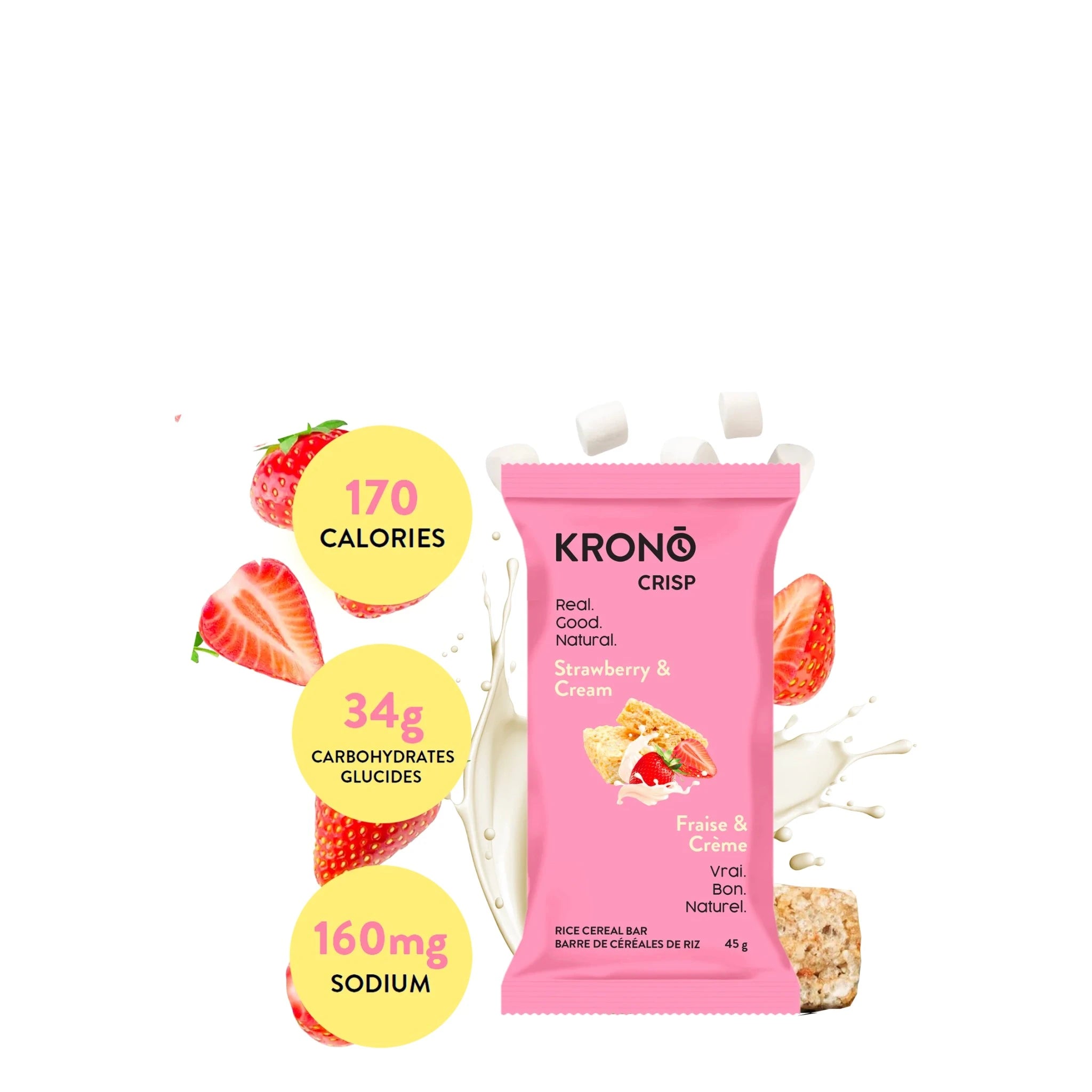 Krono - Carré de riz énergétique - 45g