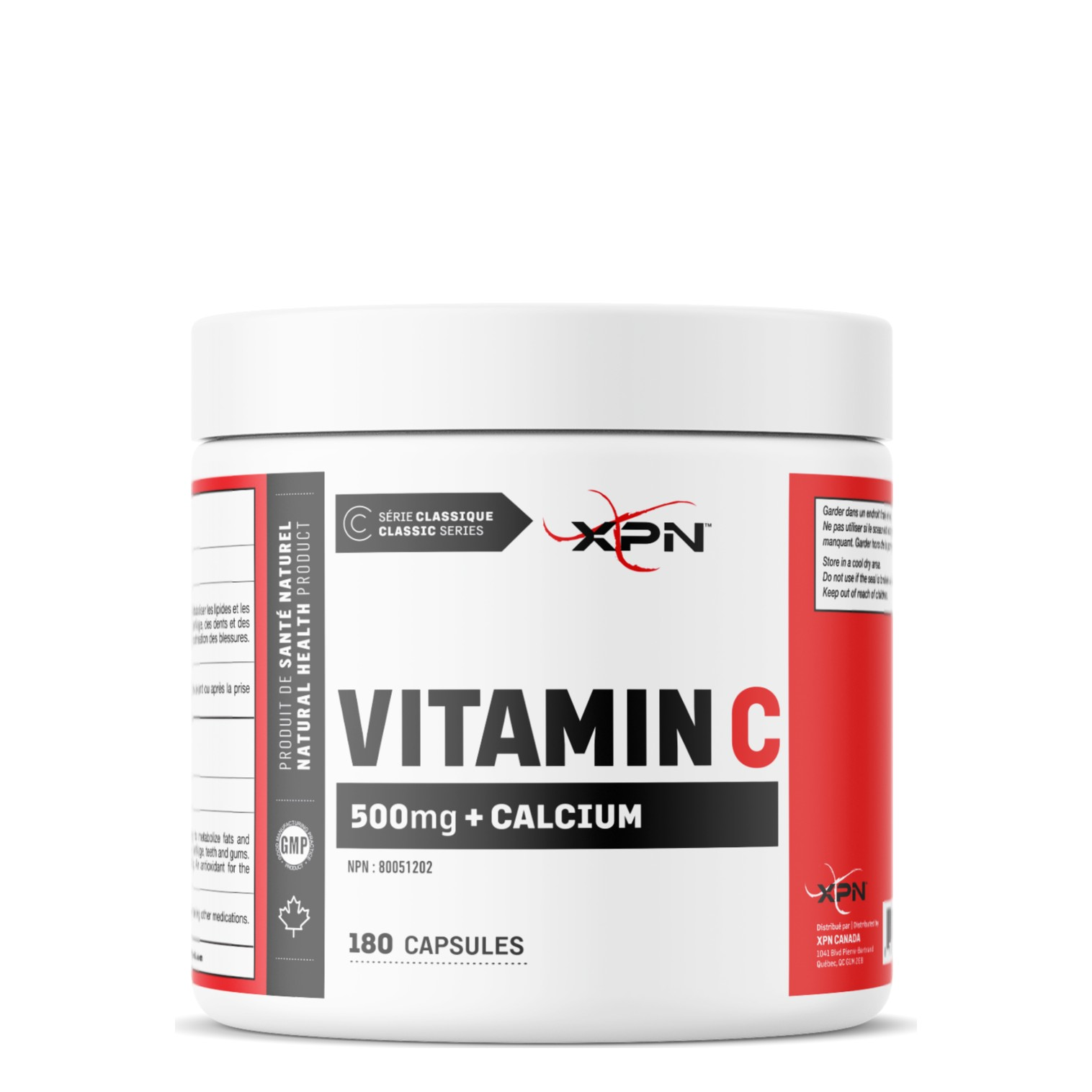 XPN Vitamin C 500 + Calcium - 180 Caps