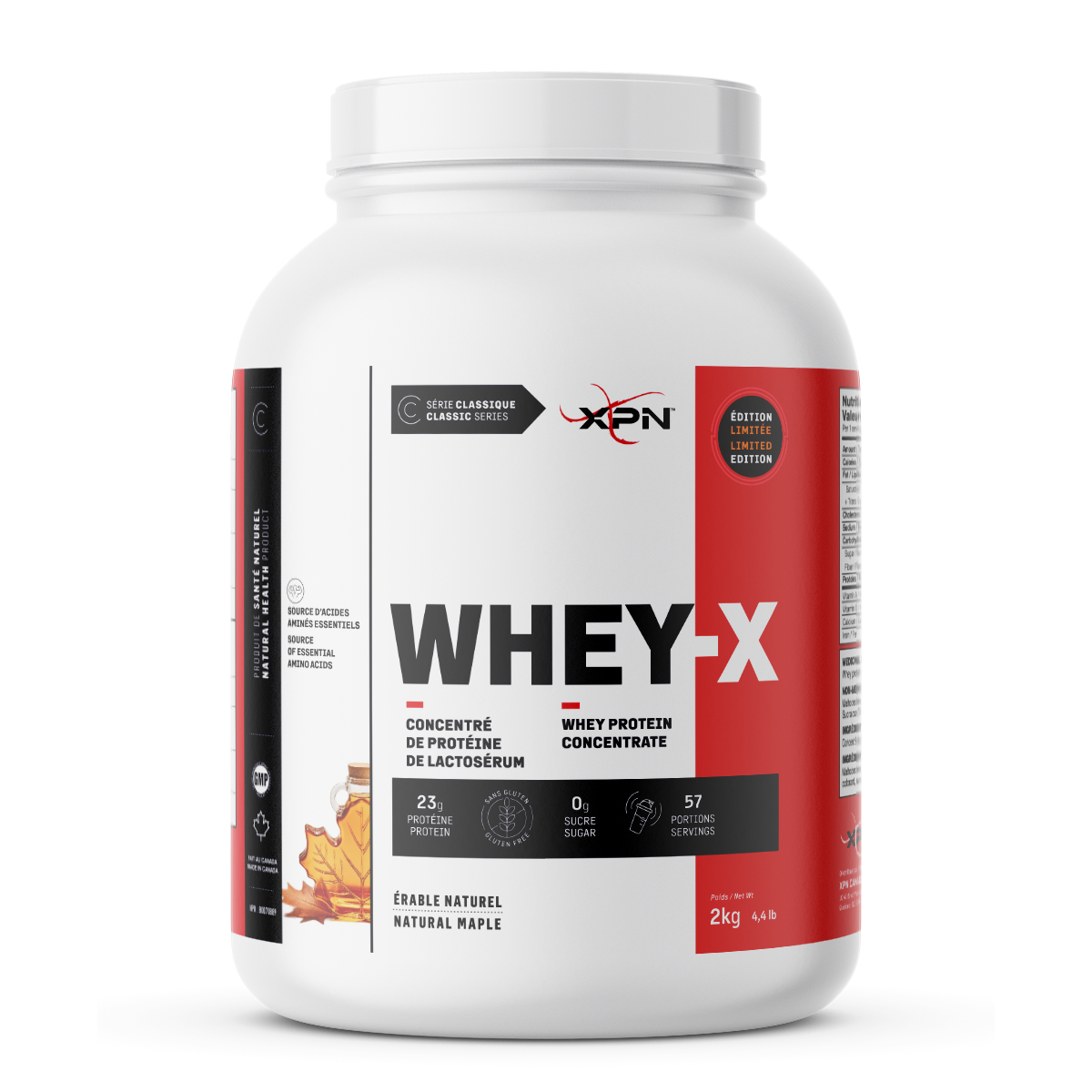 XPN Whey X - Protéine whey - 4,4 lb – Érable Naturel