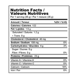 Tableau de la valeur nutritive – XPN Whey-X