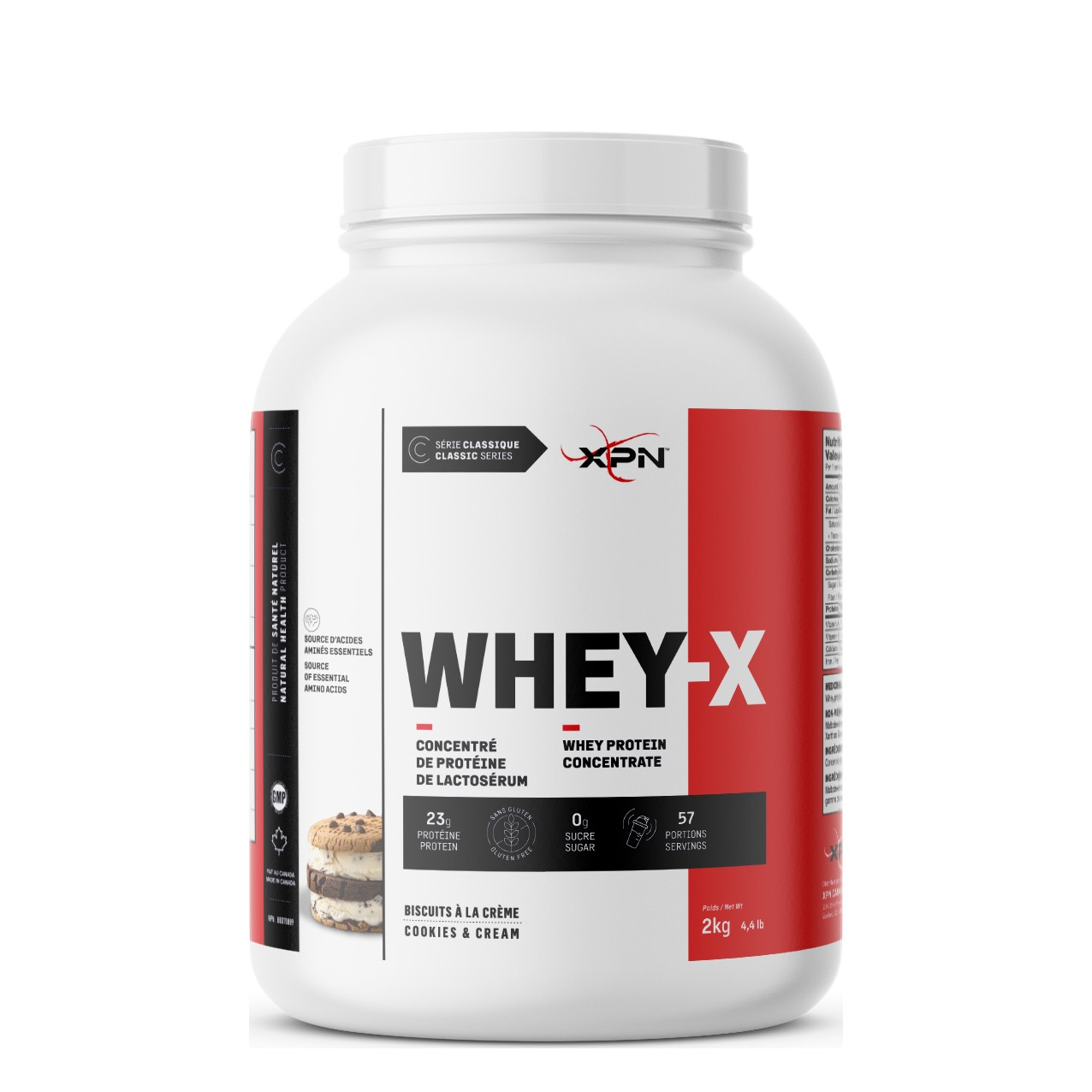 XPN Whey X - Protéine whey - 4,4 lb – Cookie