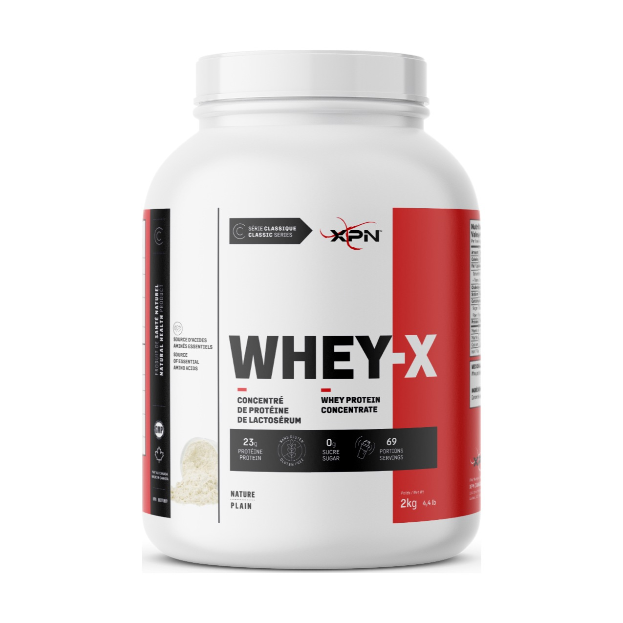 XPN Whey X - Protéine whey - 4,4 lb – Nature