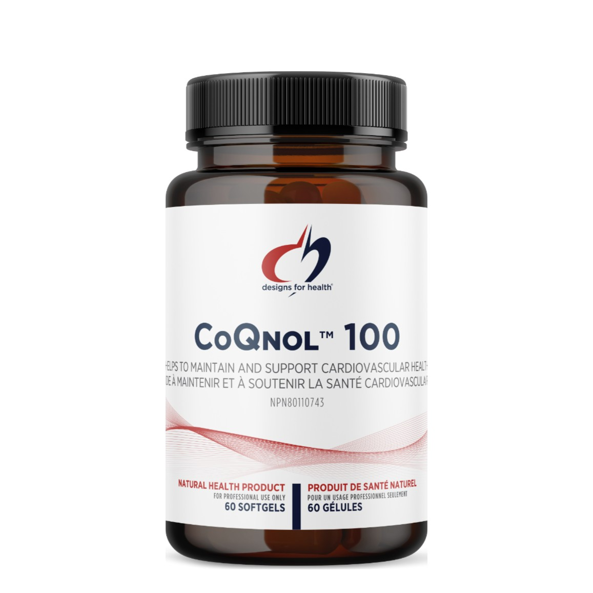 Design for Health - CoQnol 100 - 60 gélules