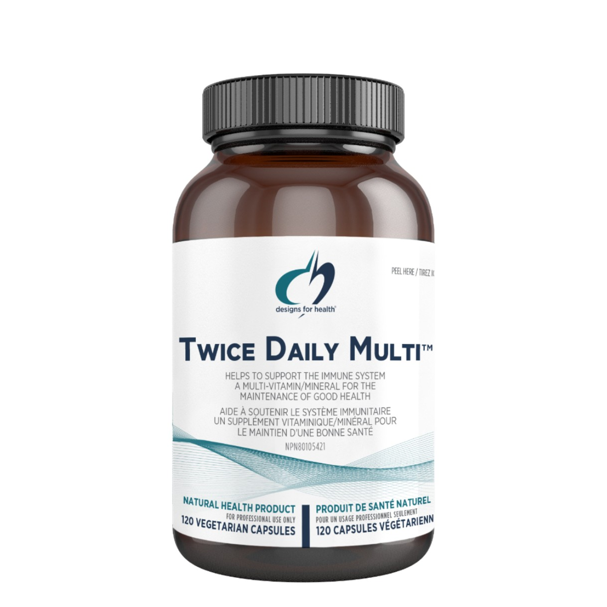 Design for Health - Twice Daily Multi - 120 Caps