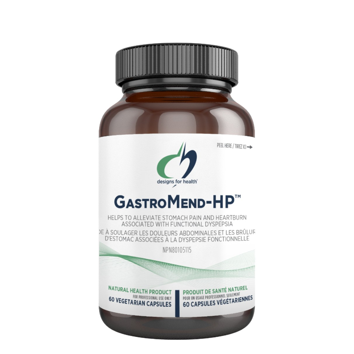 Design for Health - GastroMend-HP - 60 Caps