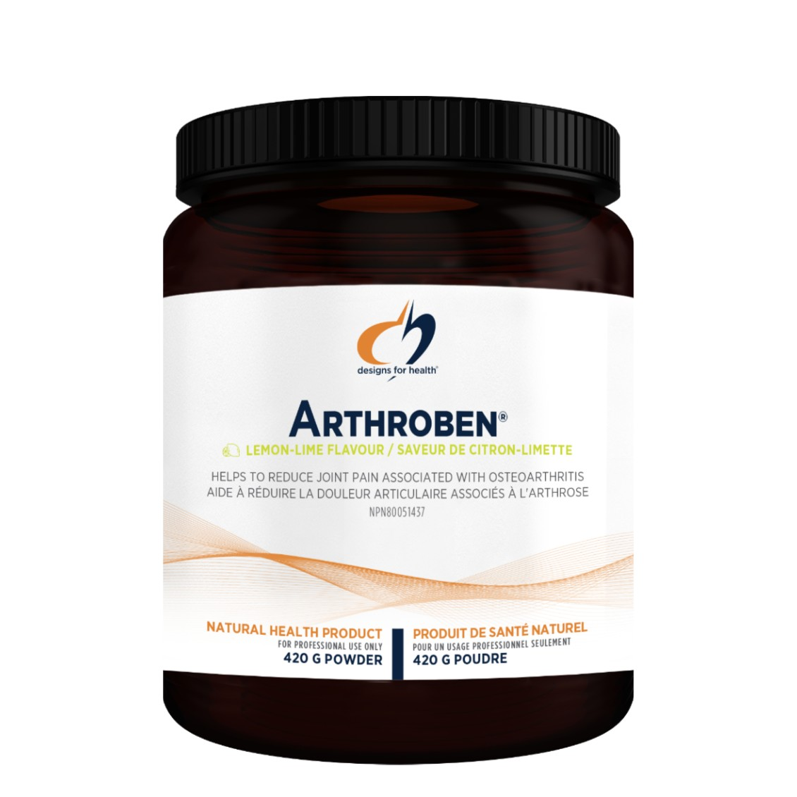Design for Health - Arthroben citron-lime - 420g