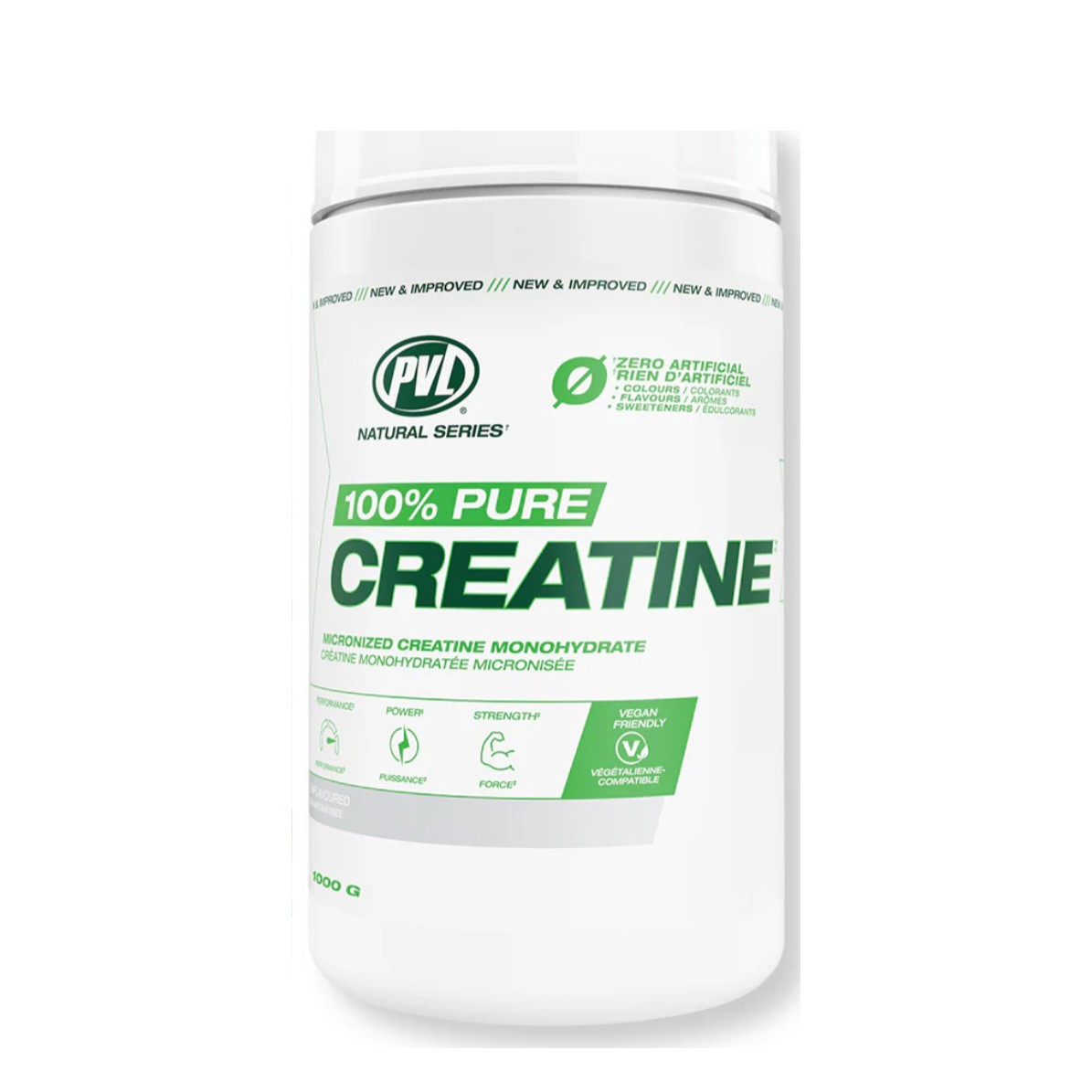 PVL Essentials - Créatine sans saveur - 1000g