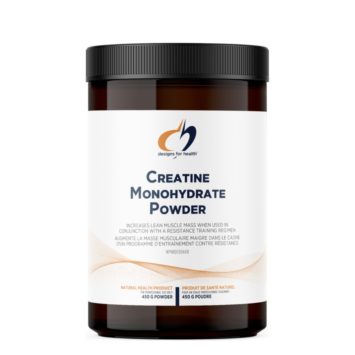 Design for Health - Créatine monohydrate poudre - 450 g