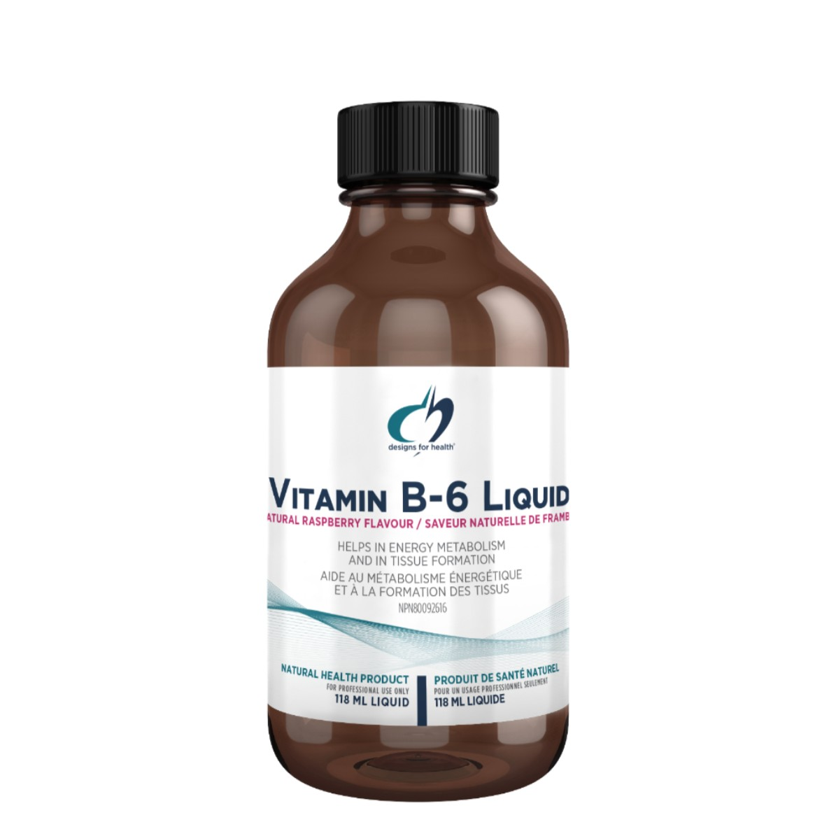 Design for Health - Vitamine B6 liquide - 118 ml