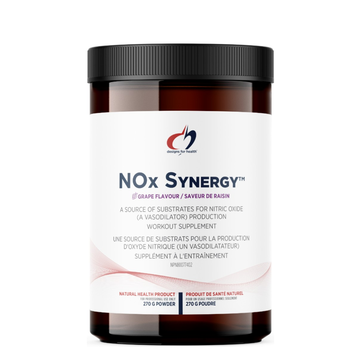 Design for Health - NOx Synergy poudre - 270 g