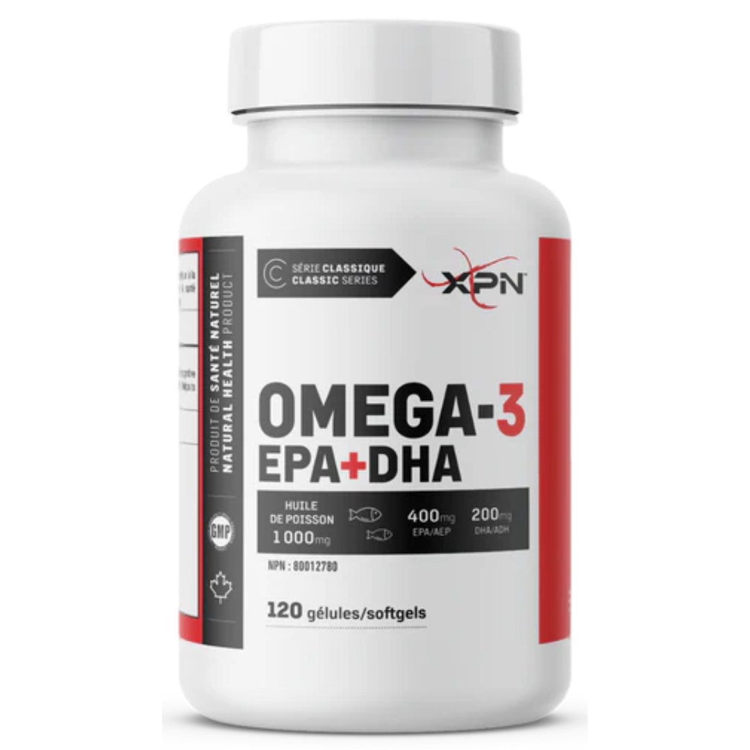Xpn XPN - Omega3 - EPA-DHA - 120 Gels – Equilibre Performance Nutrition