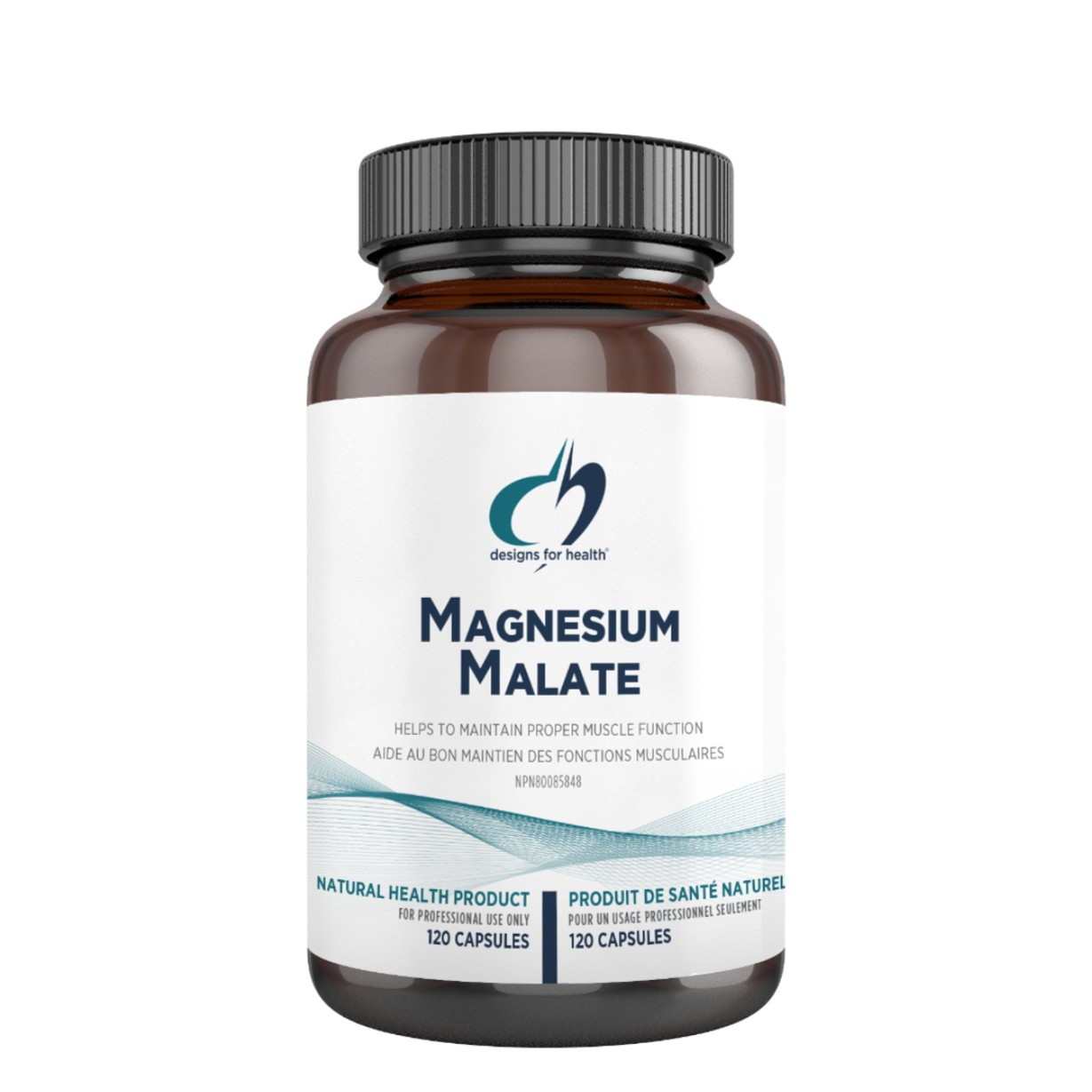 Design for Health - Magnésium malate - 120 Caps